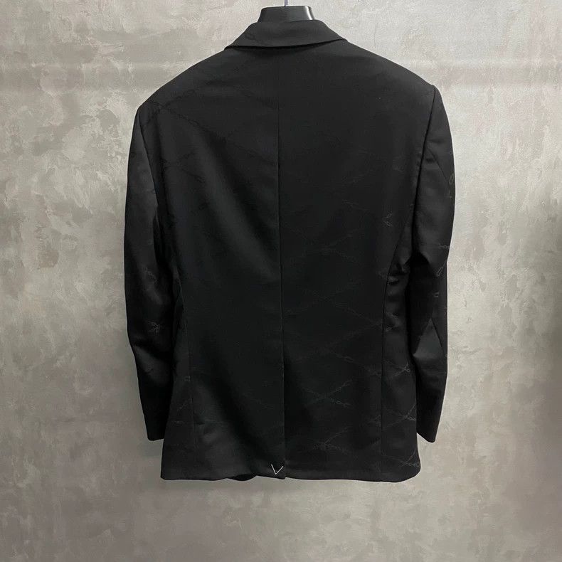 Louis Vuitton Louis Vuitton Black chain dark print full-print logo jacket Size US M / EU 48-50 / 2 - 2 Thumbnail