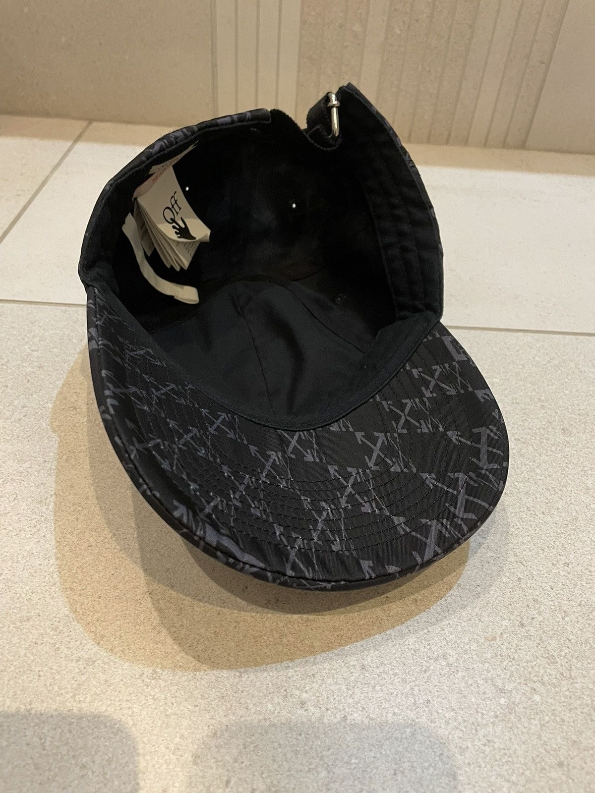 Off-White Off-white monogram baseball cap Size 34 - 2 Thumbnail