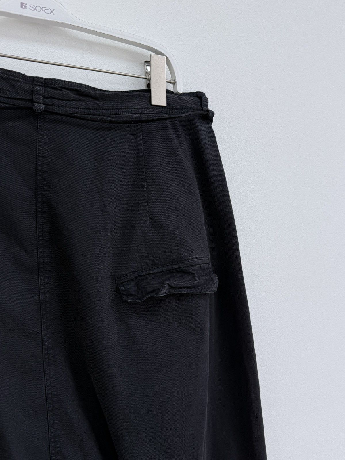 Rundholz Avant Garde Rundholz Rick Owens Style Drop Crotch Pants Size US 34 / EU 50 - 9 Thumbnail