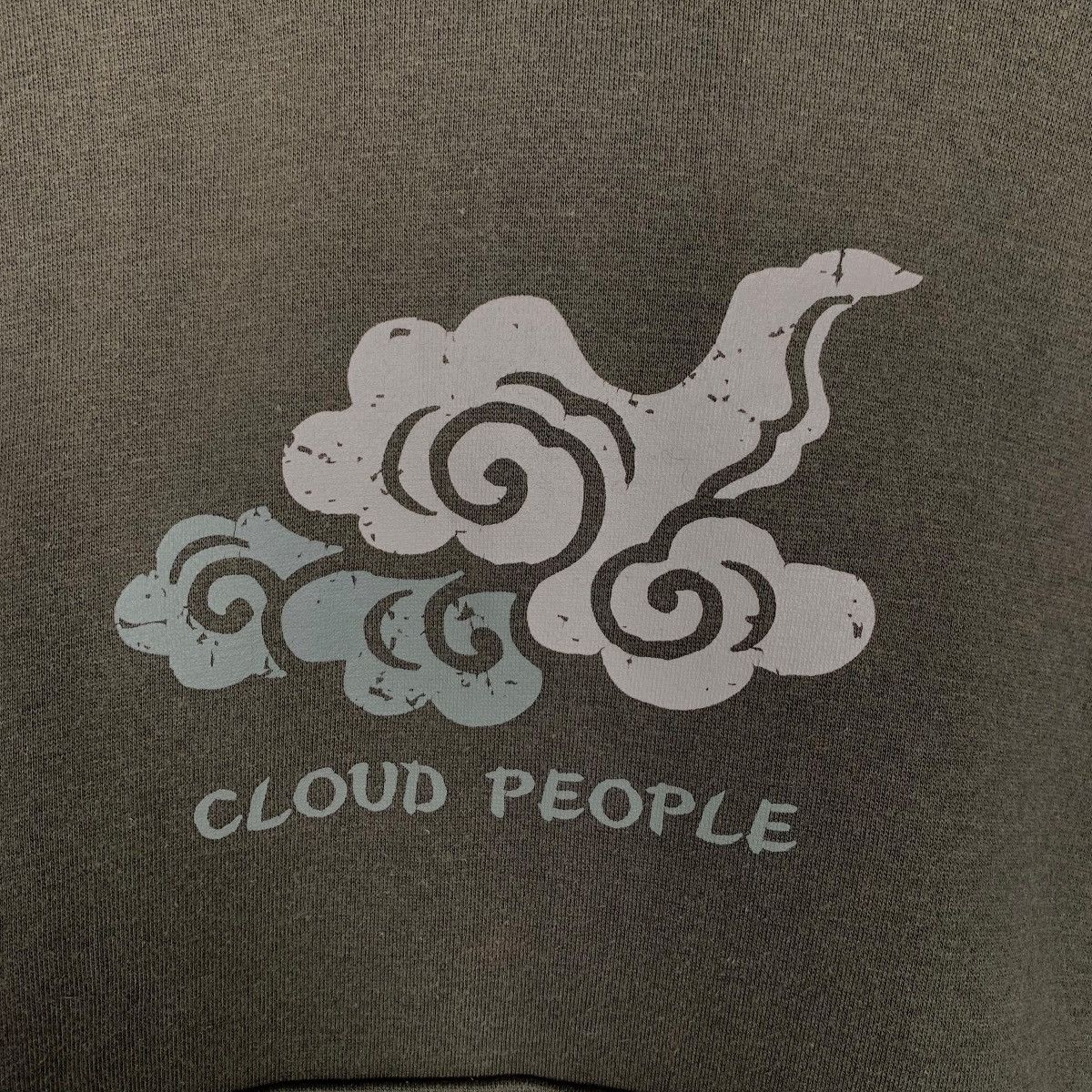 Japanese Brand JAPANESE STYLE Cloud People Big Logo Hoodies #1915-C83 Size US L / EU 52-54 / 3 - 10 Thumbnail