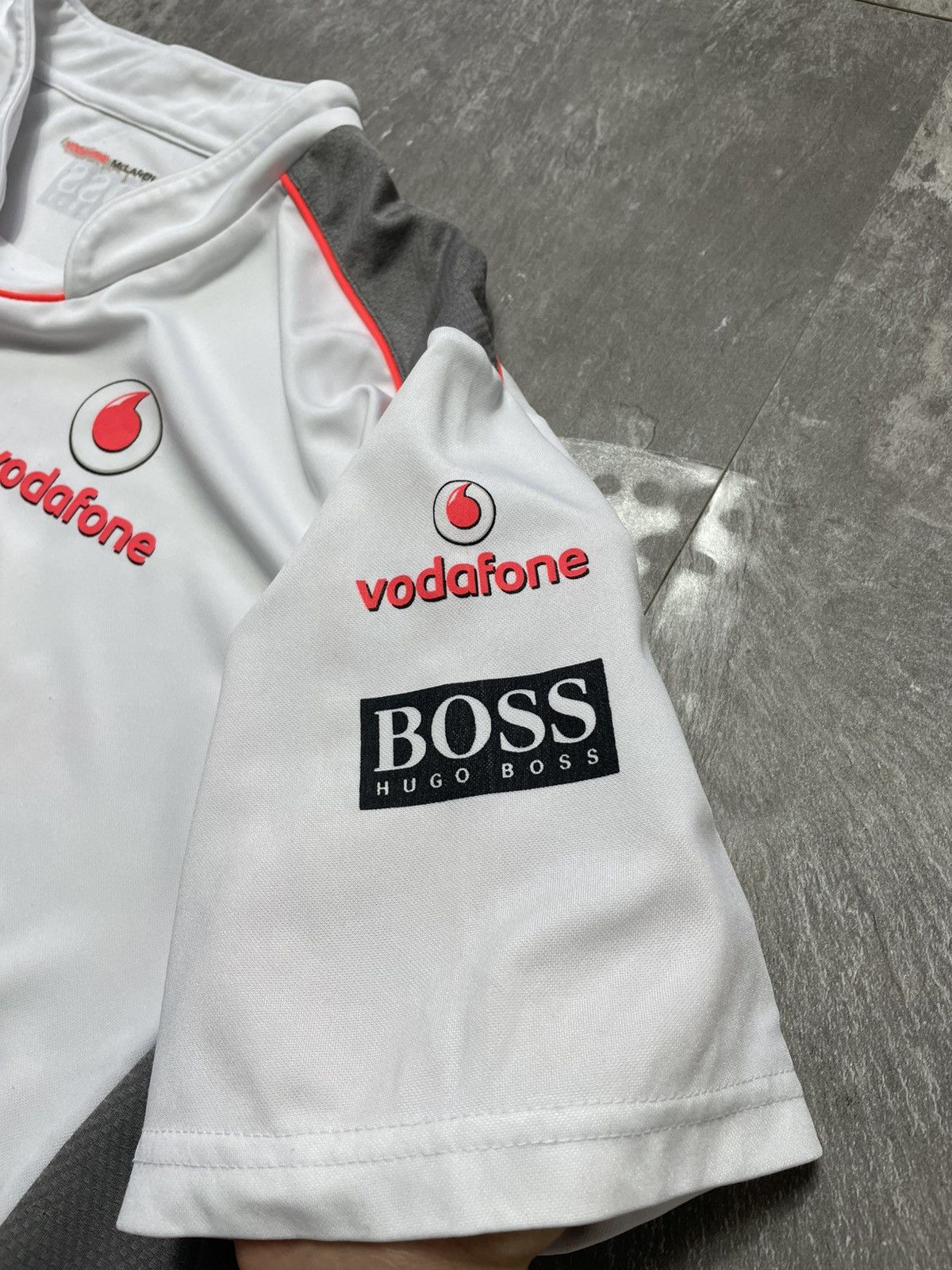 Mercedes-Benz Vodafone Mercedes Benz McLaren Formula 1 Racing Hugo Boss Size US XL / EU 56 / 4 - 5 Thumbnail