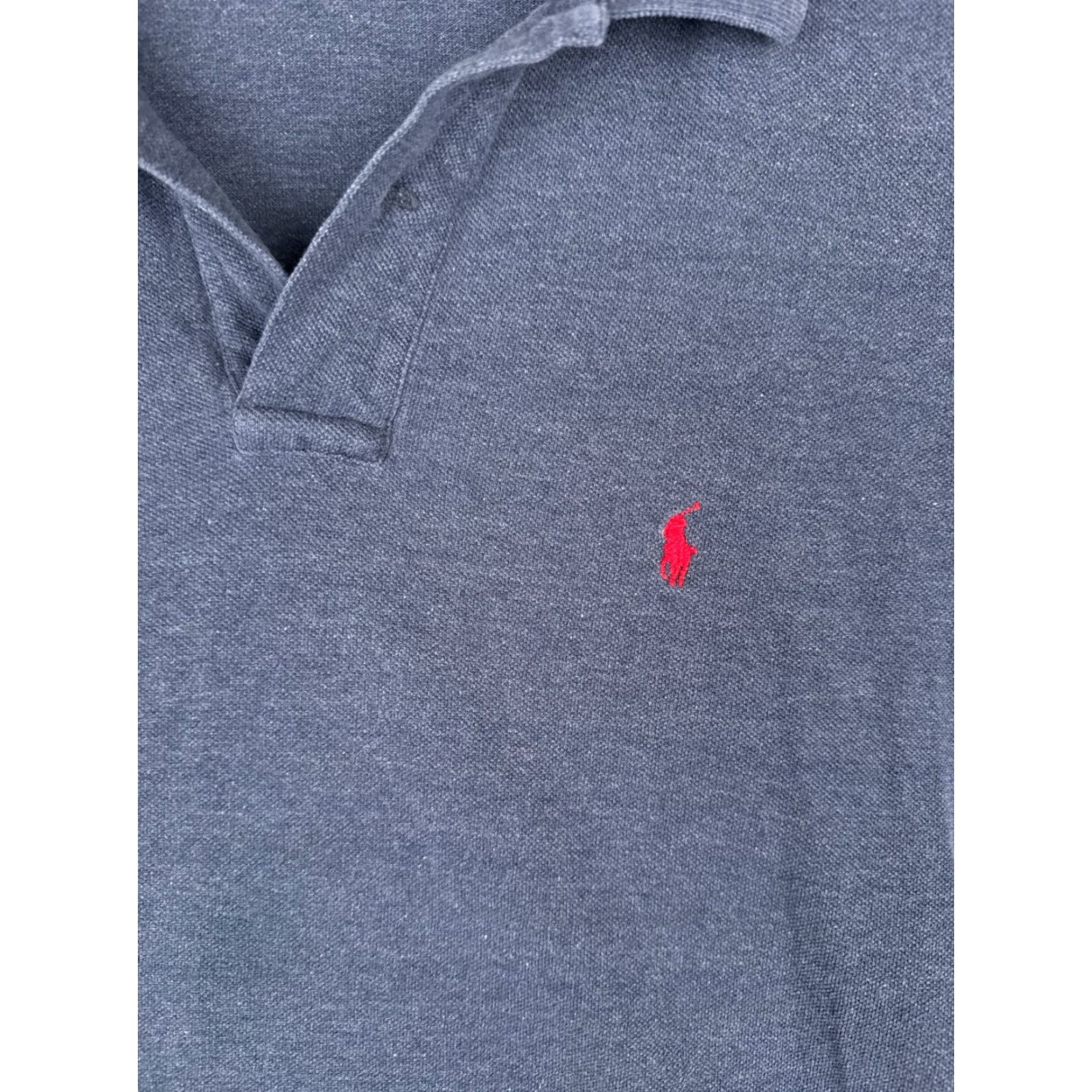 Polo Ralph Lauren VINTAGE Polo Ralph Lauren Shirt Men Large Blue Cotton Long Sleeve Pony Golf READ Size US L / EU 52-54 / 3 - 6 Thumbnail
