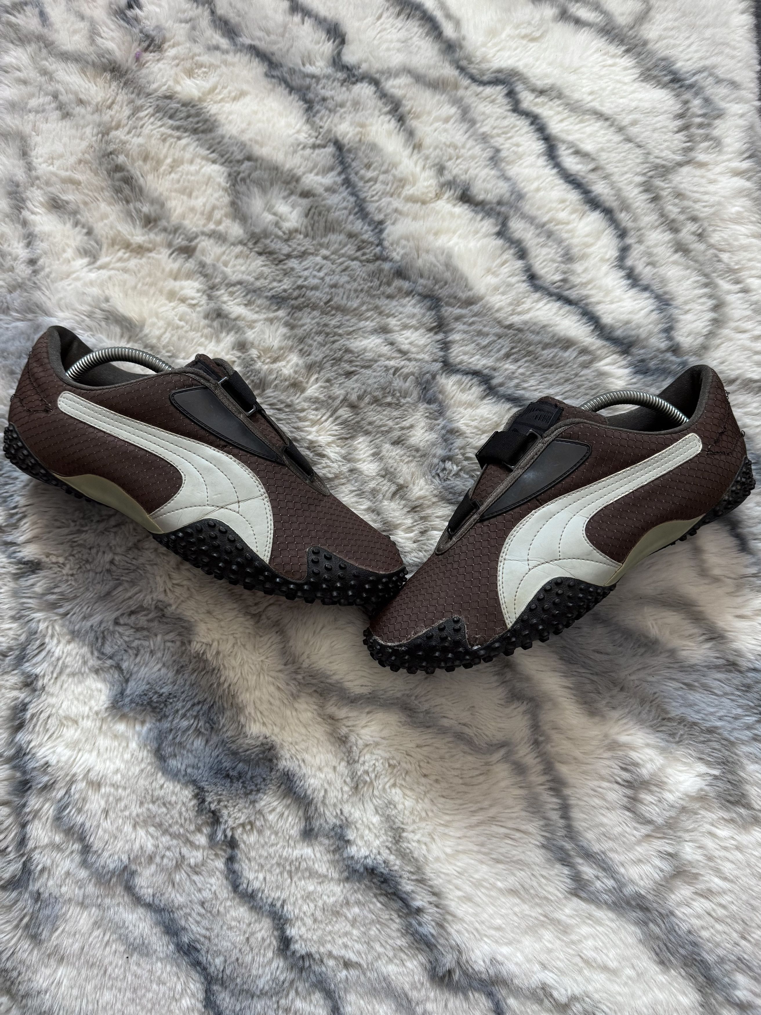 Vintage Puma Mostro Archival Shoes Brown Y2K Sneakers