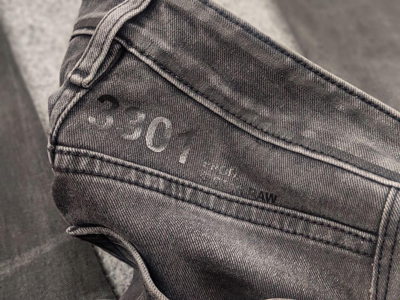 G-Star Rare G Star Raw 3301 Snoop Dogg Faded Denim Jeans Vintage Size US 30 / EU 46 - 13 Thumbnail