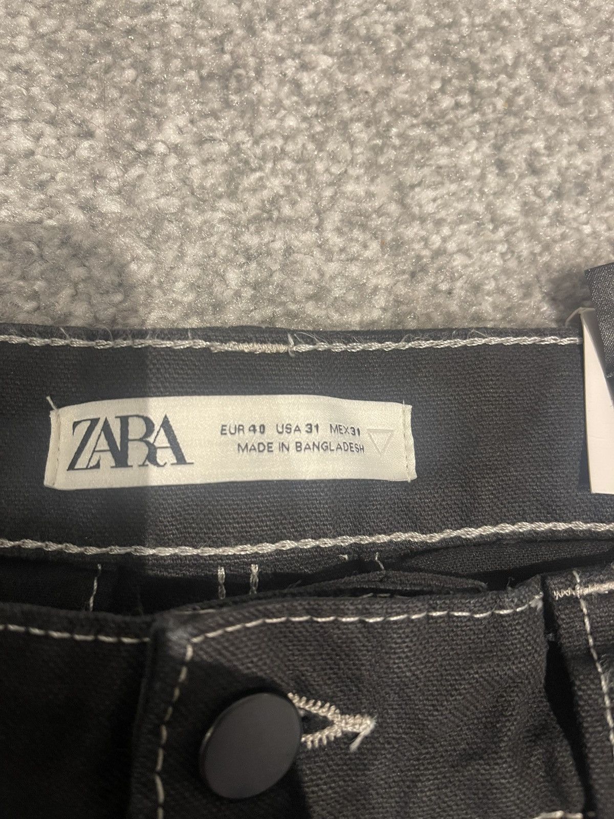 Zara Zara Relaxed Cargo Trousers Oversized Size US 31 - 3 Thumbnail