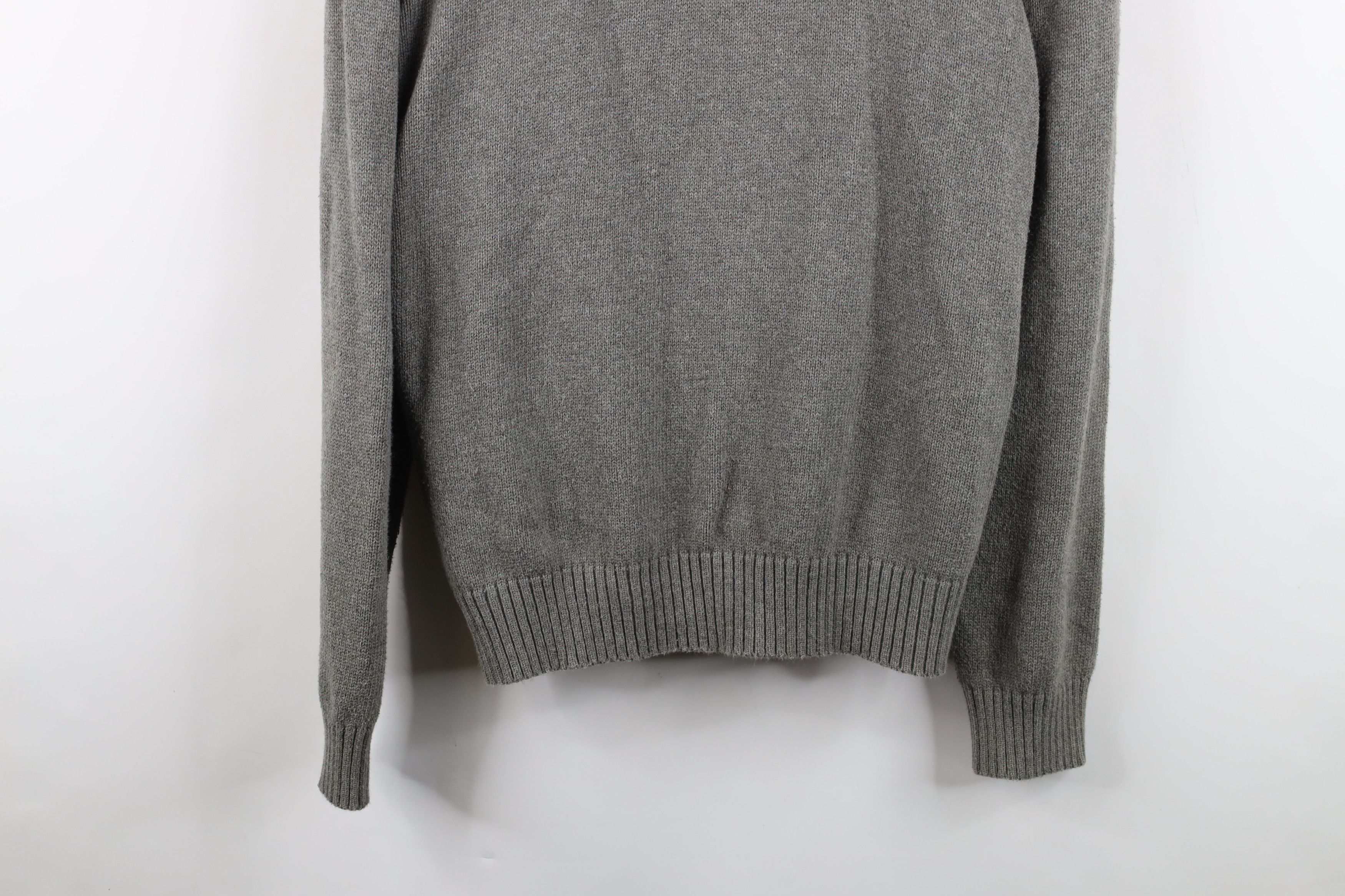 Ralph Lauren Vintage Ralph Lauren Ribbed Knit Half Zip Pullover Sweater Size US XL / EU 56 / 4 - 3 Thumbnail