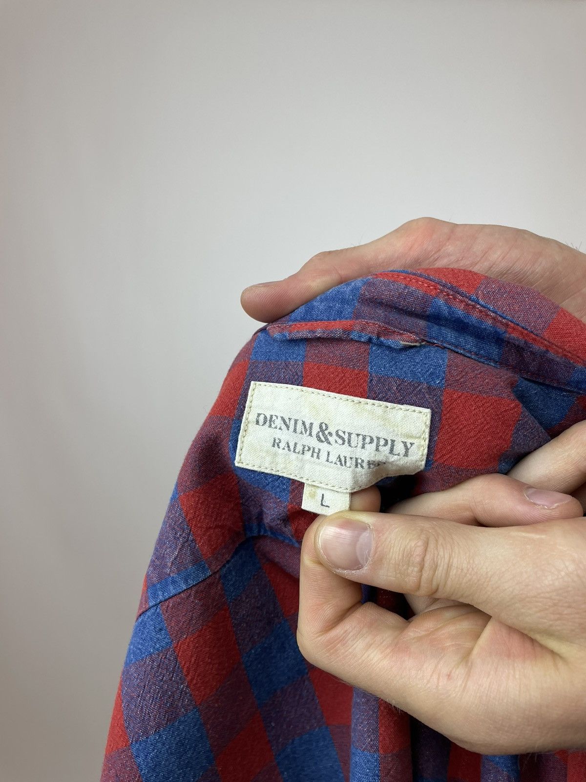 Ralph Lauren Denim supply Ralph Lauren Plaid shirt long sleeve size L Size US L / EU 52-54 / 3 - 8 Thumbnail
