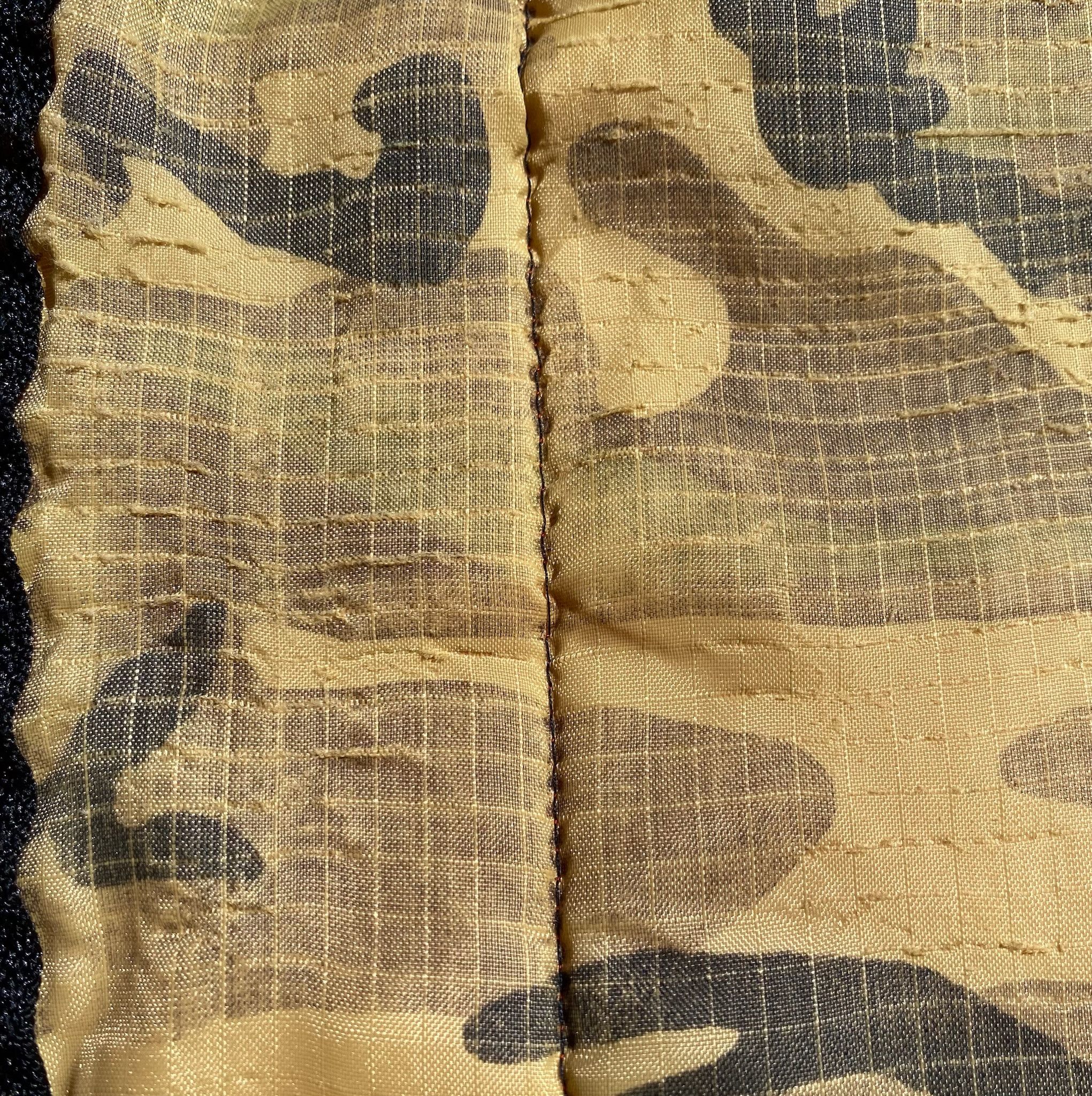Vintage 80s Orange Camo Camouflage Reversible Distressed Vest Large Size US L / EU 52-54 / 3 - 3 Thumbnail