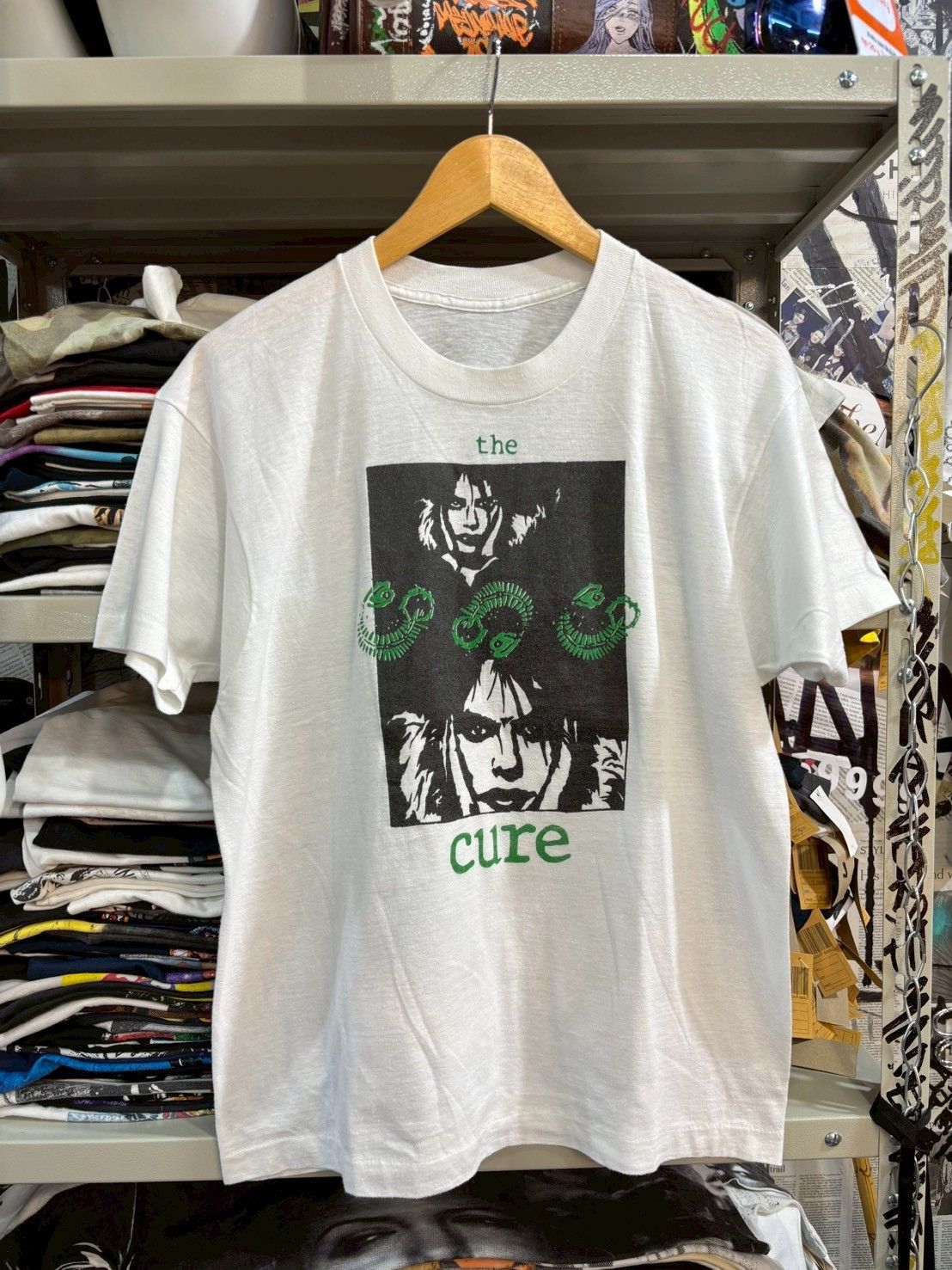Band Tees The Cure vintage 80’s Size US M / EU 48-50 / 2 - 1 Thumbnail