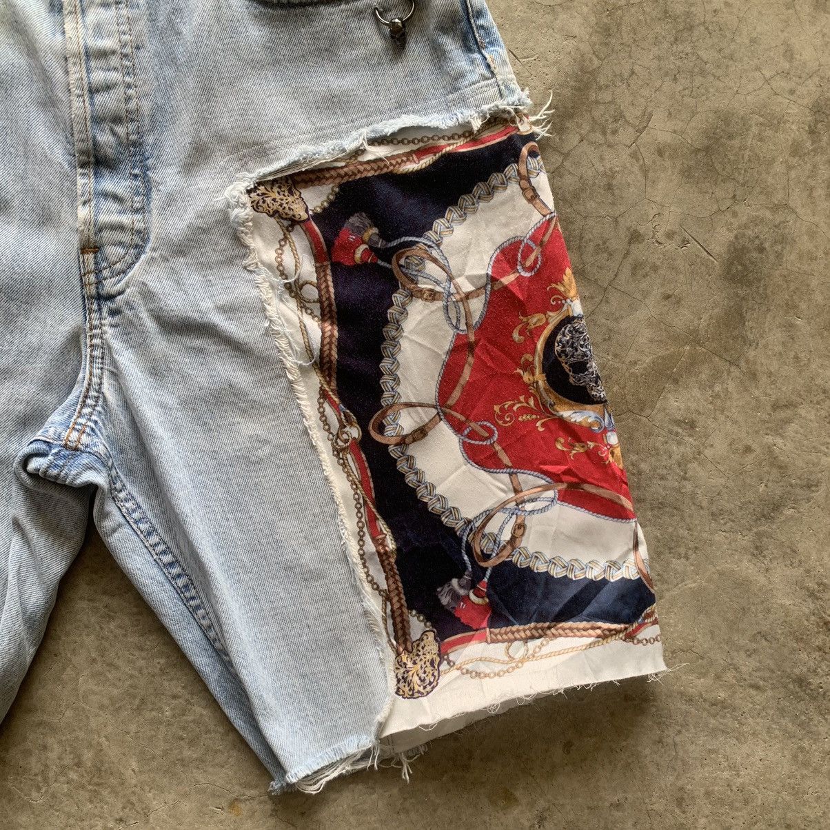 Obelisk Obelisk × Levi’s Rework Denim Shorts Size US 30 / EU 46 - 3 Thumbnail