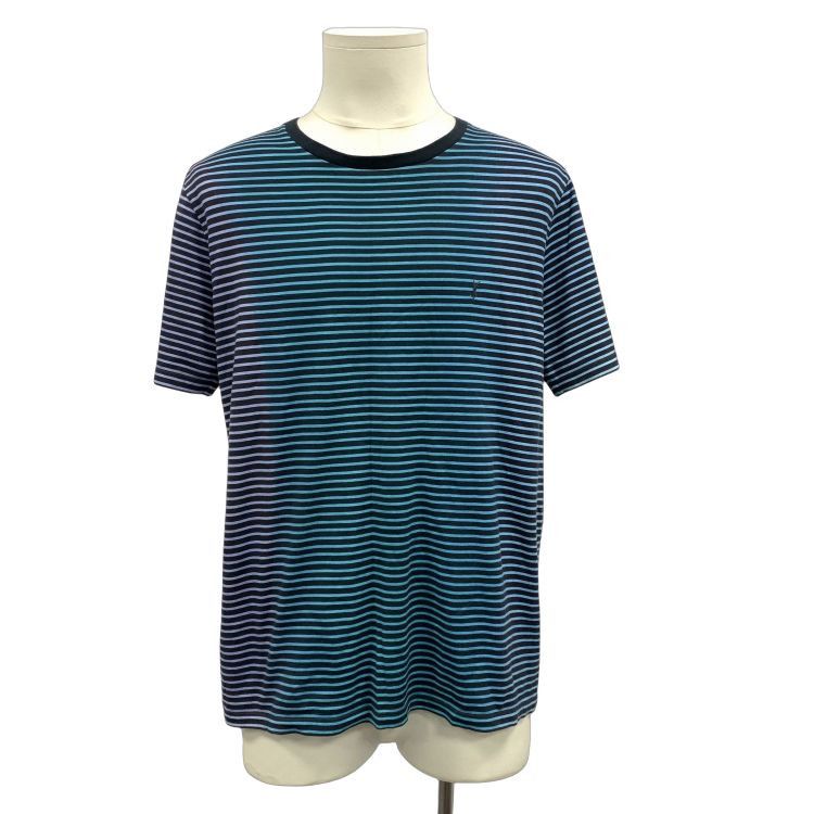 Saint Laurent Paris Saint Laurent Striped T-Shirt Size M Size US M / EU 48-50 / 2 - 1 Thumbnail