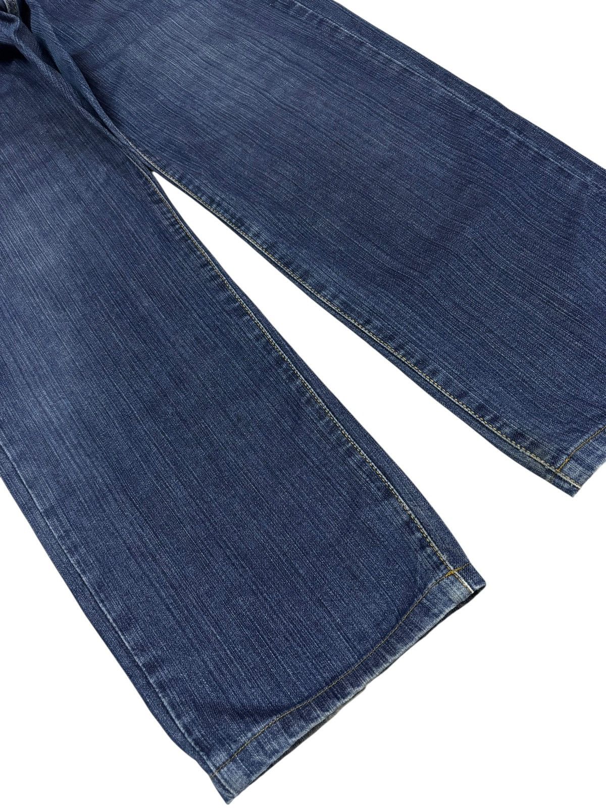 Edwin Vtg Edwin Japan 403 Distressed Jeans Size US 31 - 4 Thumbnail