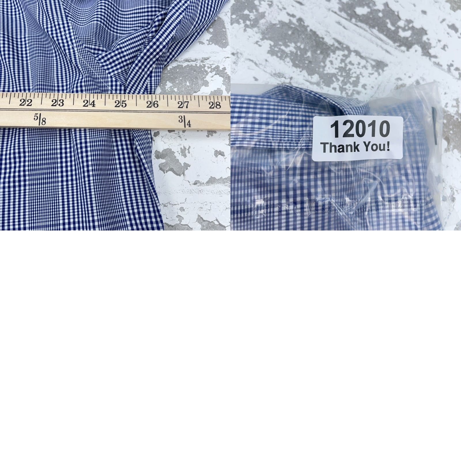 Brooks Brothers Brooks Brothers Shirt Men 17.5 34 Blue Button-Up Madison Glen Plaid Dress Casual Shirt Adult Size 48R - 8 Thumbnail
