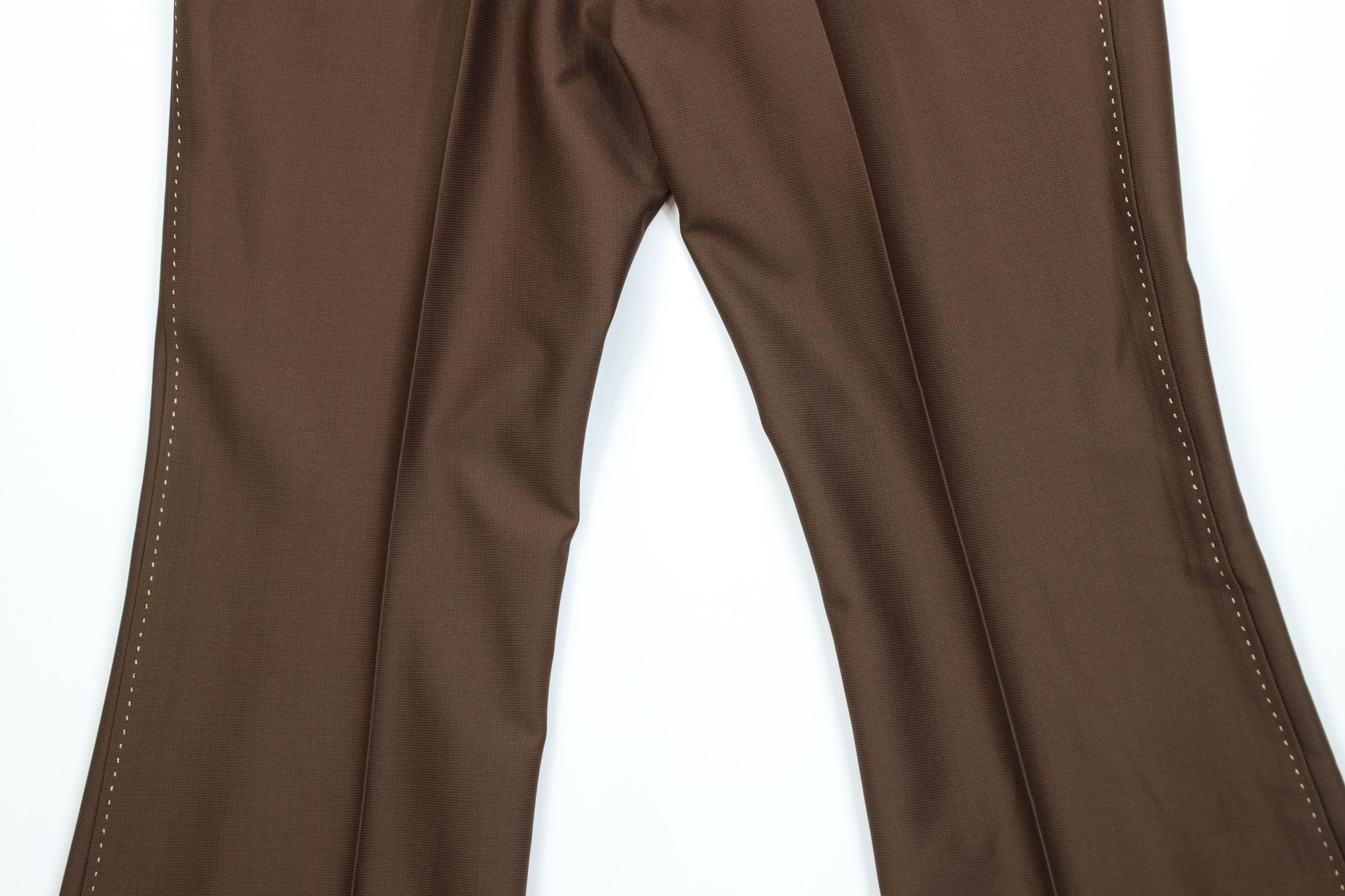 Vintage Vintage 60s 70s Rockabilly Bell Bottoms Pants Brown USA Size US 34 / EU 50 - 11 Thumbnail