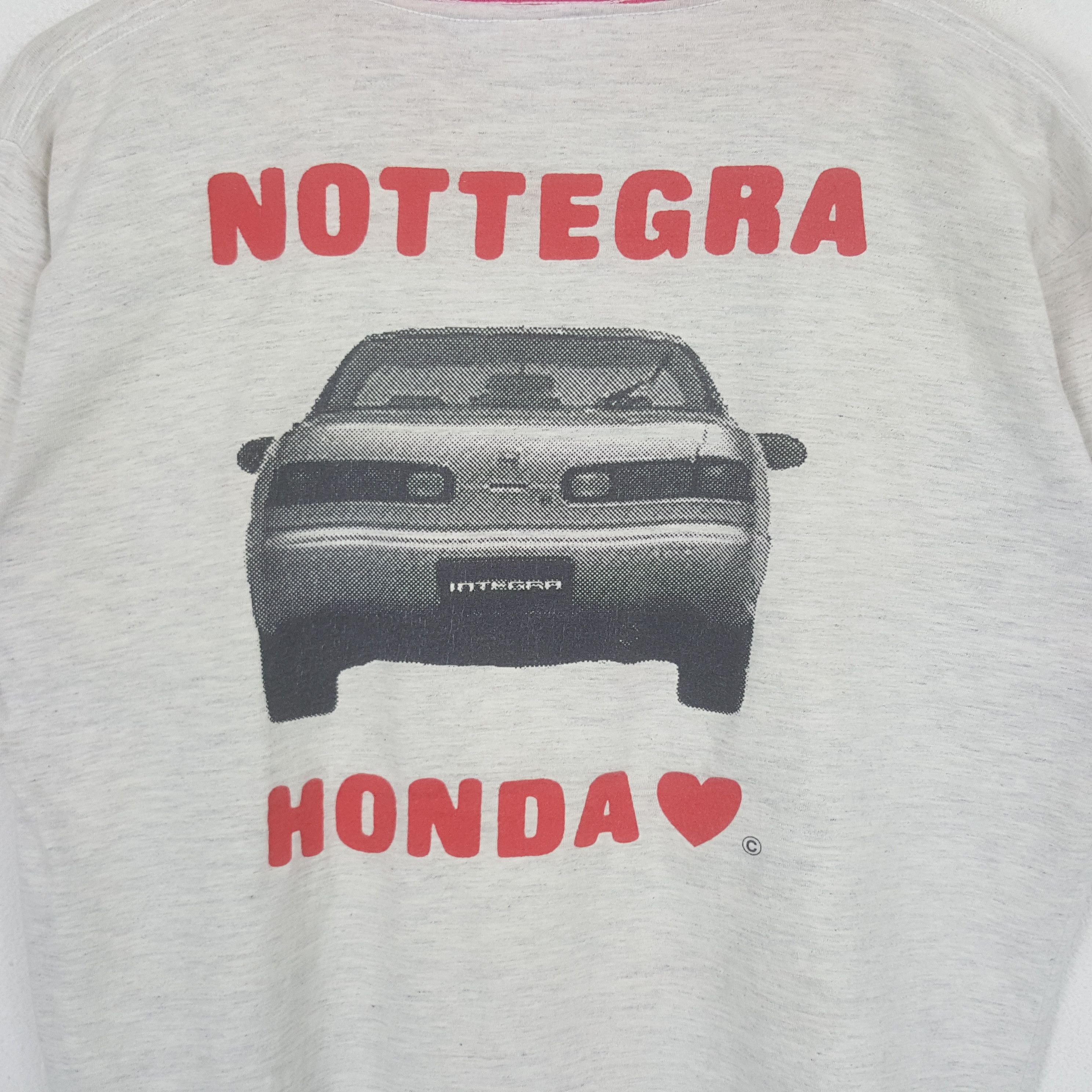 Honda Vintage Honda Integra Japanese Racing 90's Tshirt C299N30 Size US L / EU 52-54 / 3 - 4 Thumbnail