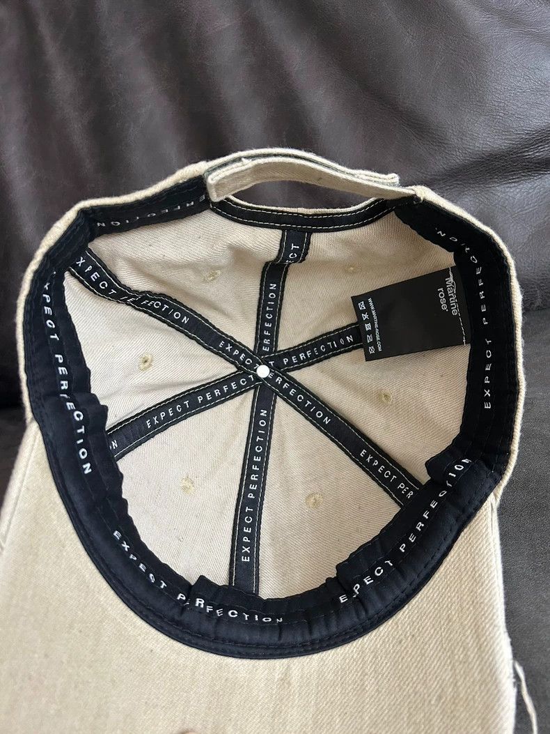 Martine Rose Martine Rose 24SS tongue breaking curved brim cap duck ton Size ONE SIZE - 4 Thumbnail