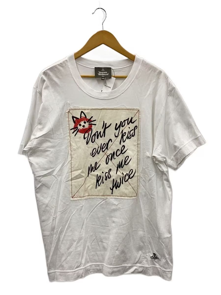 Vivienne Westwood Kiss Me Once Lips Orb Patch Tee Size US M / EU 48-50 / 2 - 1 Thumbnail