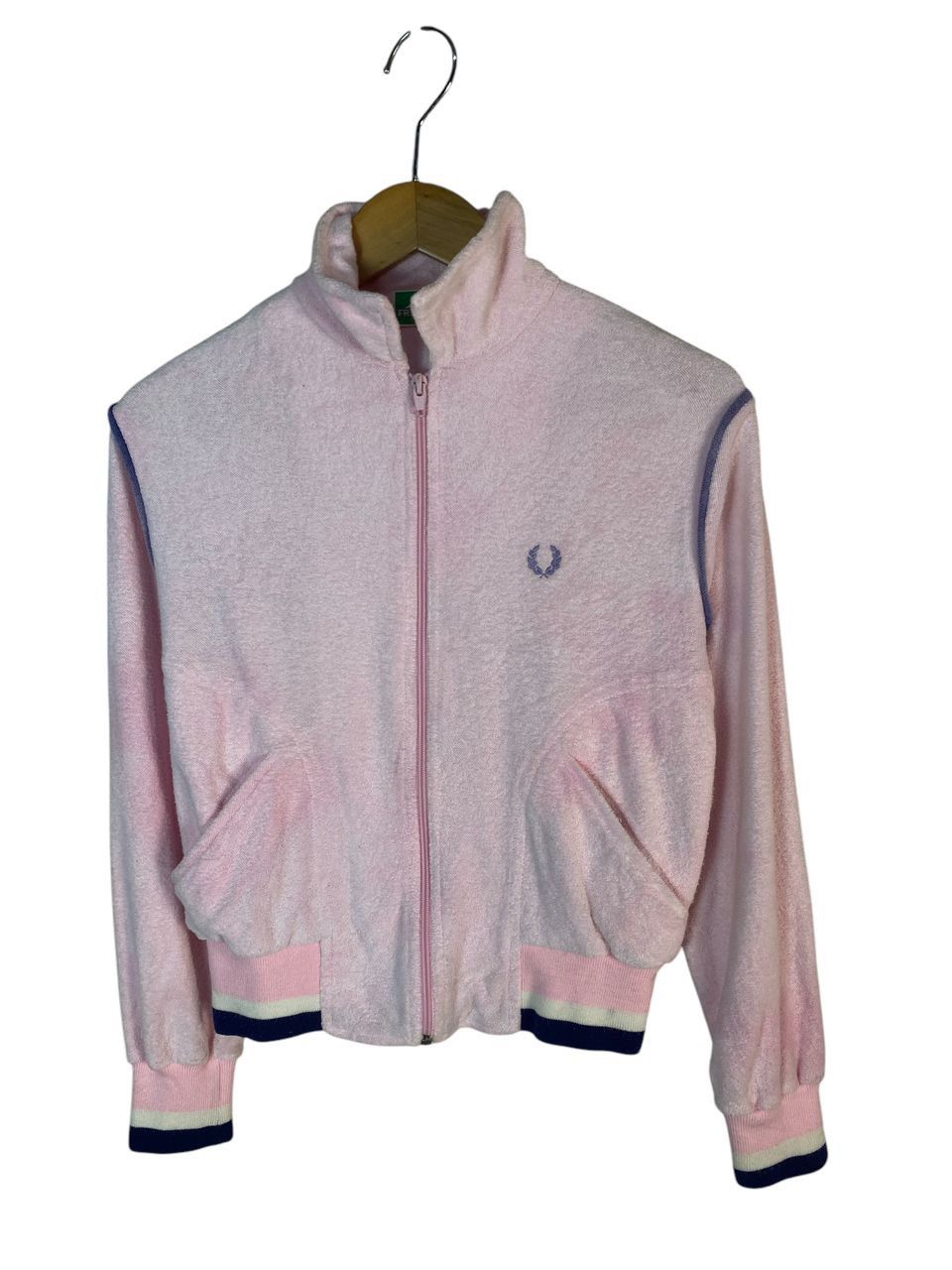 Fred Perry × Vintage Vintage Fred perry zipper sweater Size S / US 4 / IT 40 - 1 Thumbnail