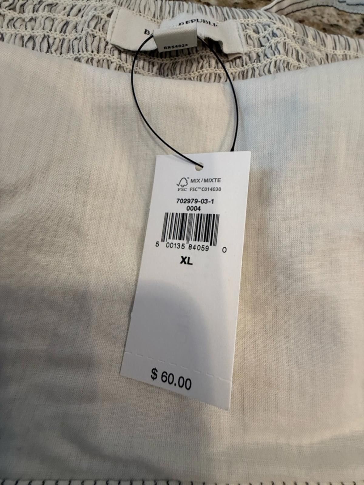 Other Banana Republic Factory preppy striped cropped top SZ XL Size XL / US 12-14 / IT 48-50 - 11 Thumbnail