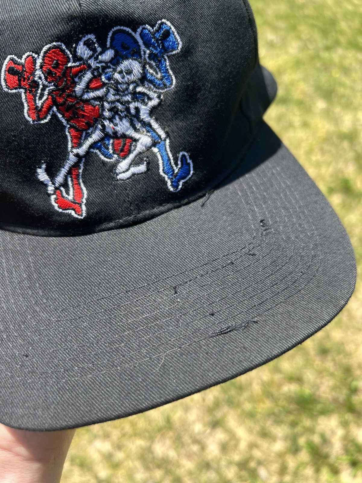 Vintage 1996 kapgraphix Grateful Dead hat Size ONE SIZE - 6 Thumbnail