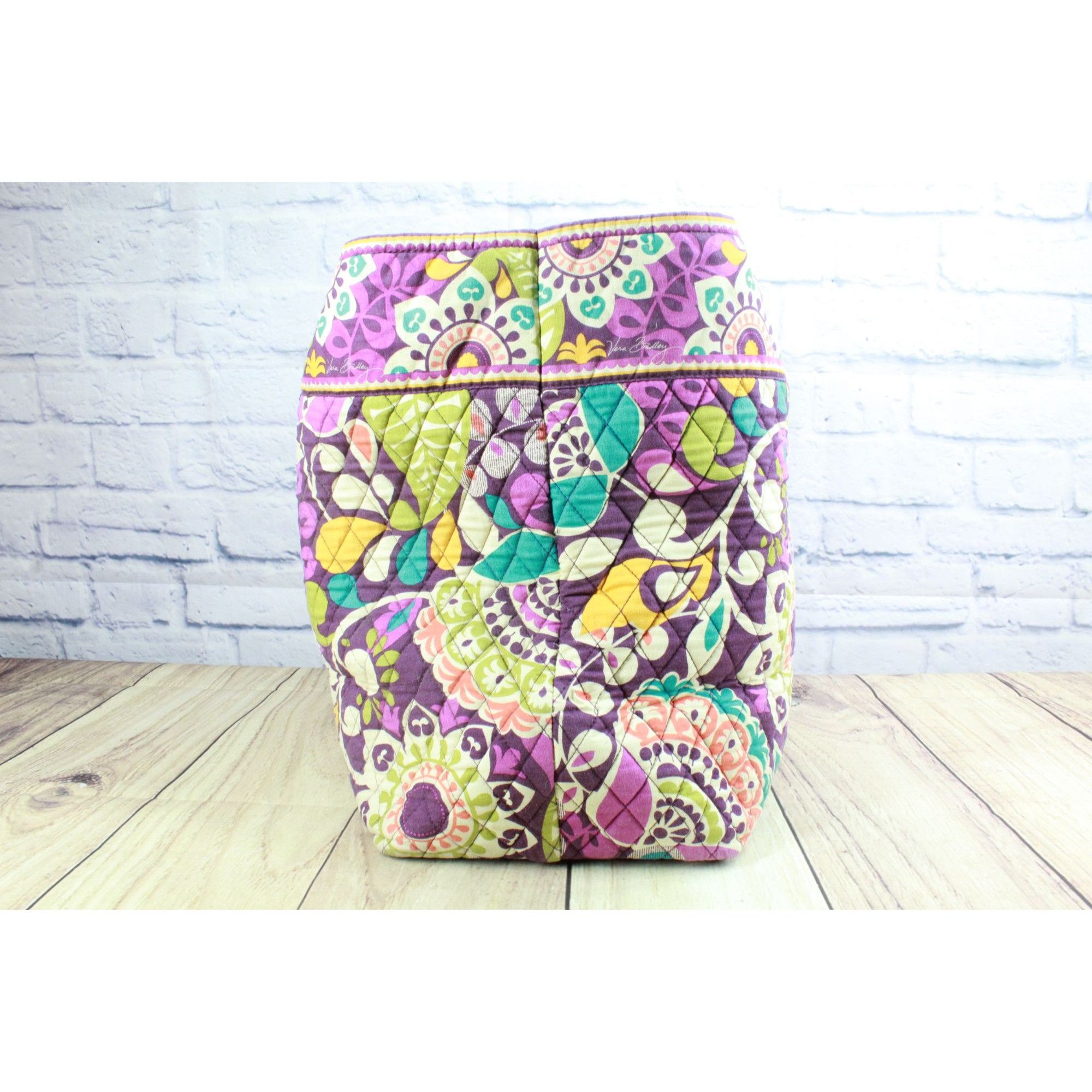 Vera Bradley Vera Bradley Quilted Flowers Spring Open Top Tote Bag Size ONE SIZE - 4 Thumbnail