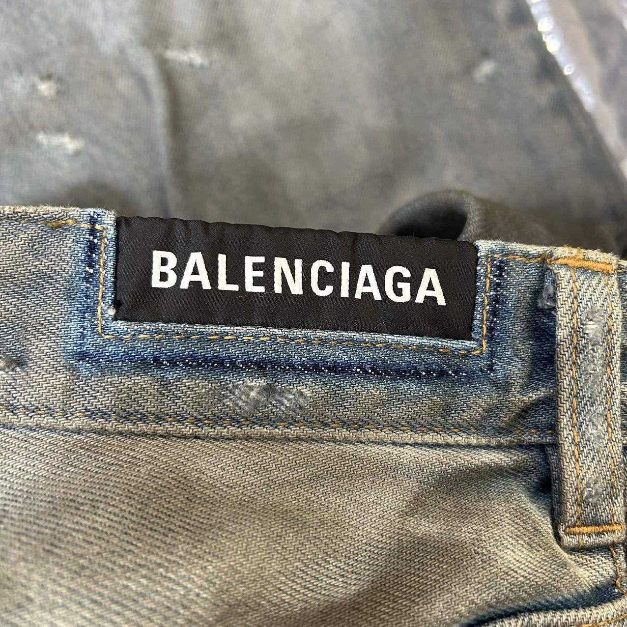Balenciaga Balenciaga mud Destroy Denim Size US 32 / EU 48 - 5 Thumbnail