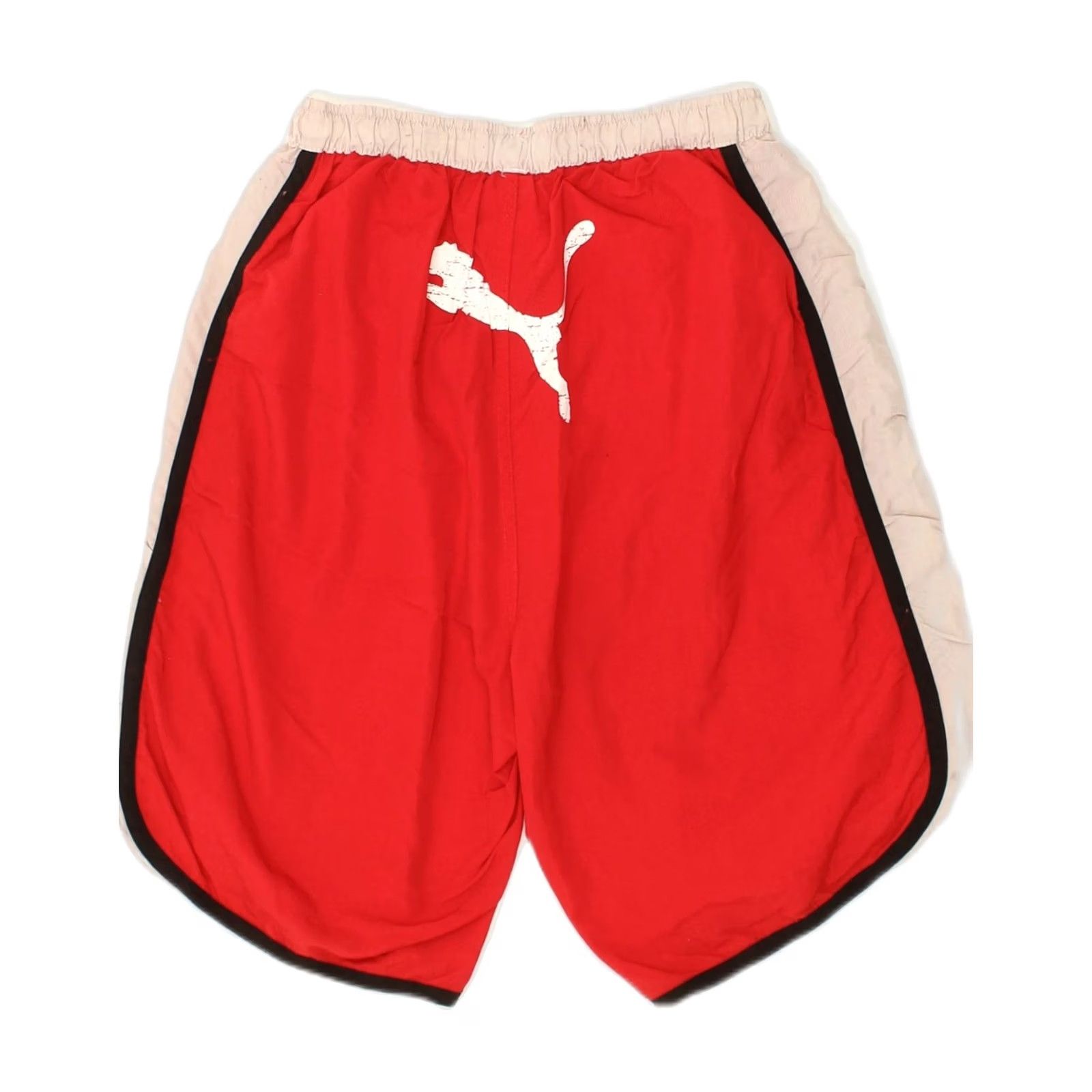 Puma PUMA Mens Sport Shorts Medium Red Nylon Size US 31 - 2 Thumbnail