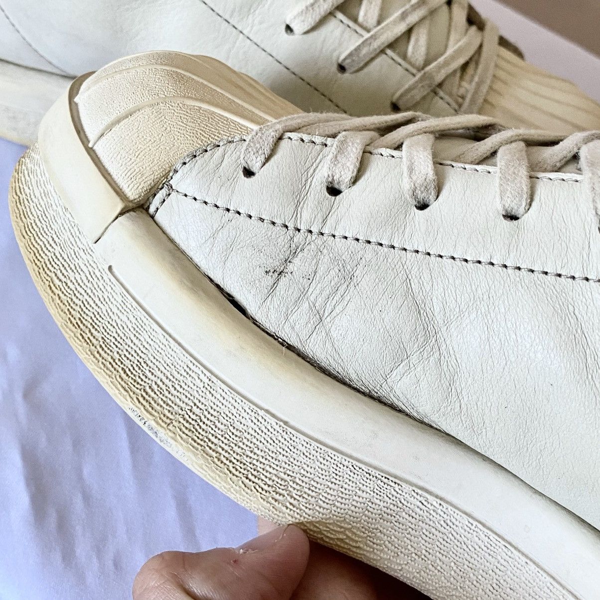 Adidas × Rick Owens 2017 Adidas x Rick Owens Mastodon Pro Model 2 Sneakers Shoes Size US 5.5 / EU 38 - 5 Thumbnail