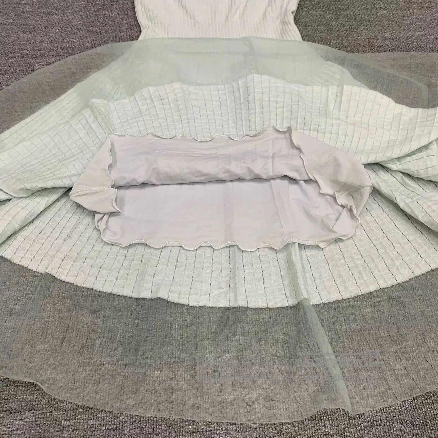 Dior sleeveless long dress by Dior in white. Size US 38 / EU 54 - 8 Thumbnail