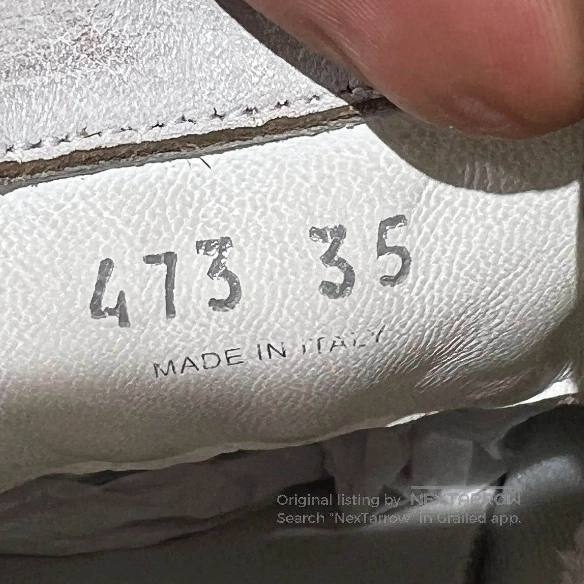 Miu Miu Miu Miu x NB 25SS Distressed White Sneakers. Size US 4 / IT 34 - 8 Thumbnail