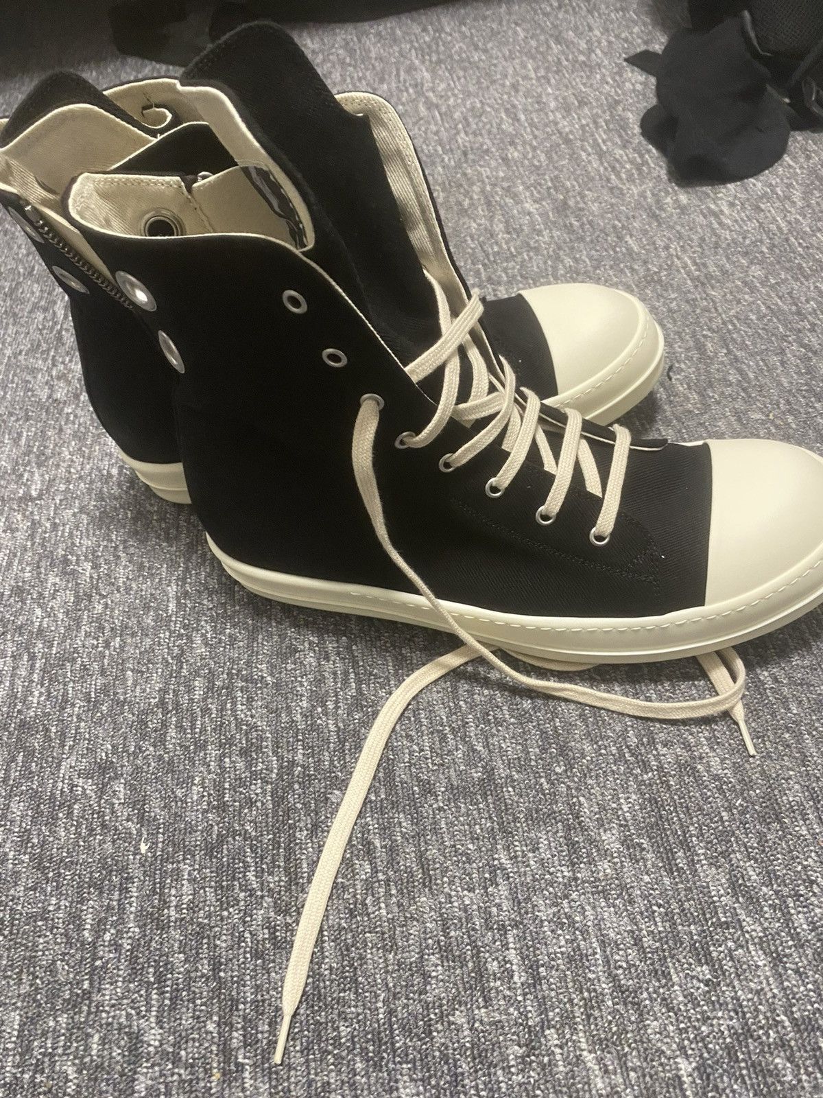 Rick Owens Drkshdw Rick owen ramones Size US 12 / EU 45 - 5 Thumbnail
