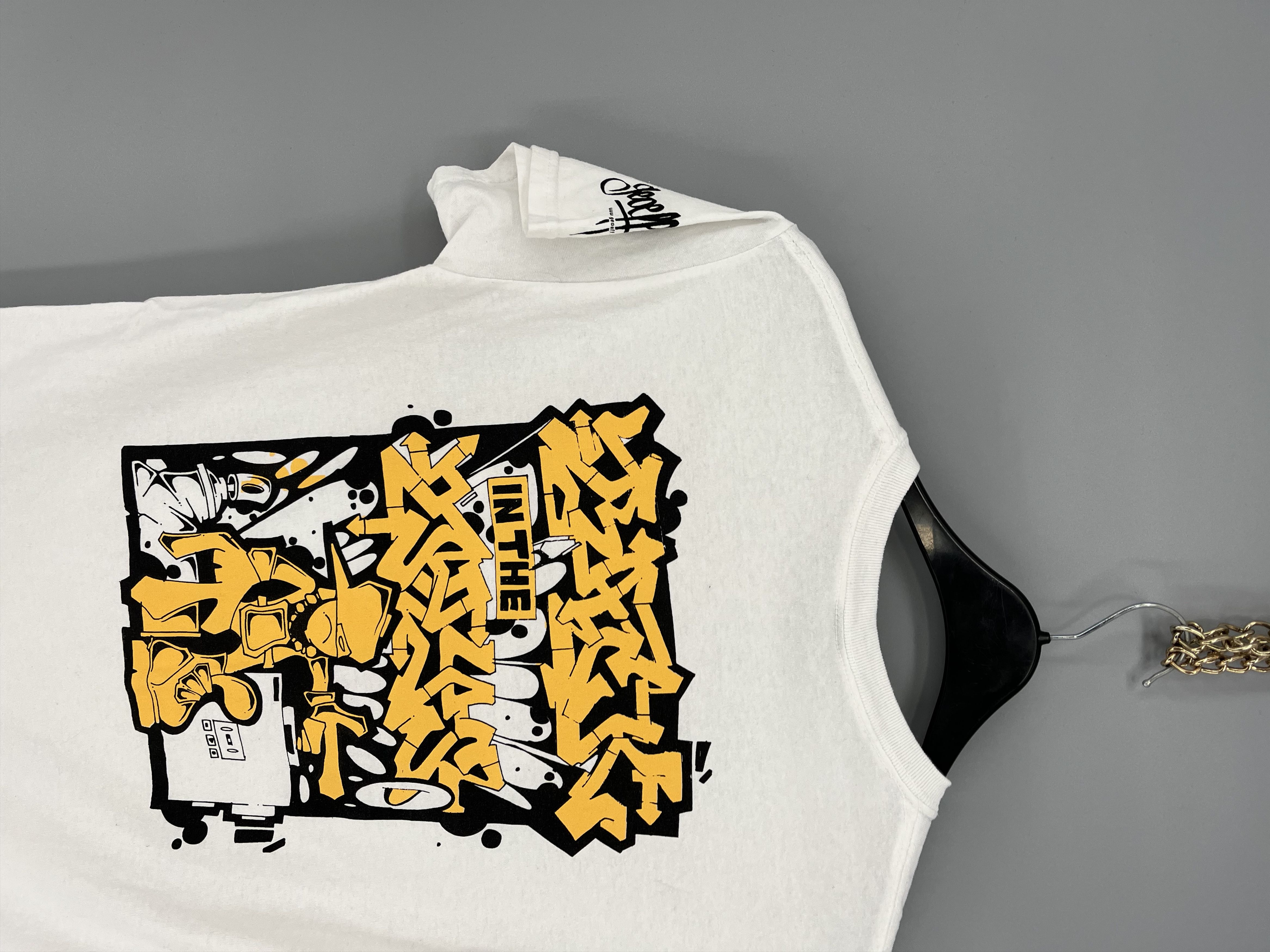 Japanese Brand Vintage Y2K ADULT “ BACK IN THE DAYS “ Humor Tee Size US S / EU 44-46 / 1 - 10 Thumbnail