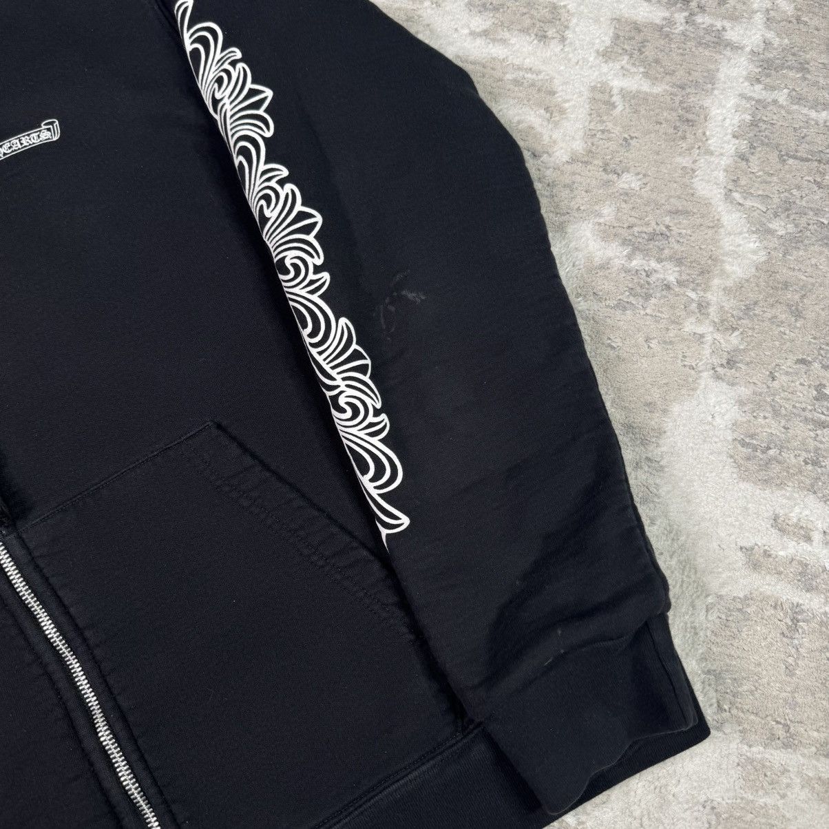 Chrome Hearts Aspen exclusive floral thermal zip up hoodie Size US L / EU 52-54 / 3 - 11 Thumbnail