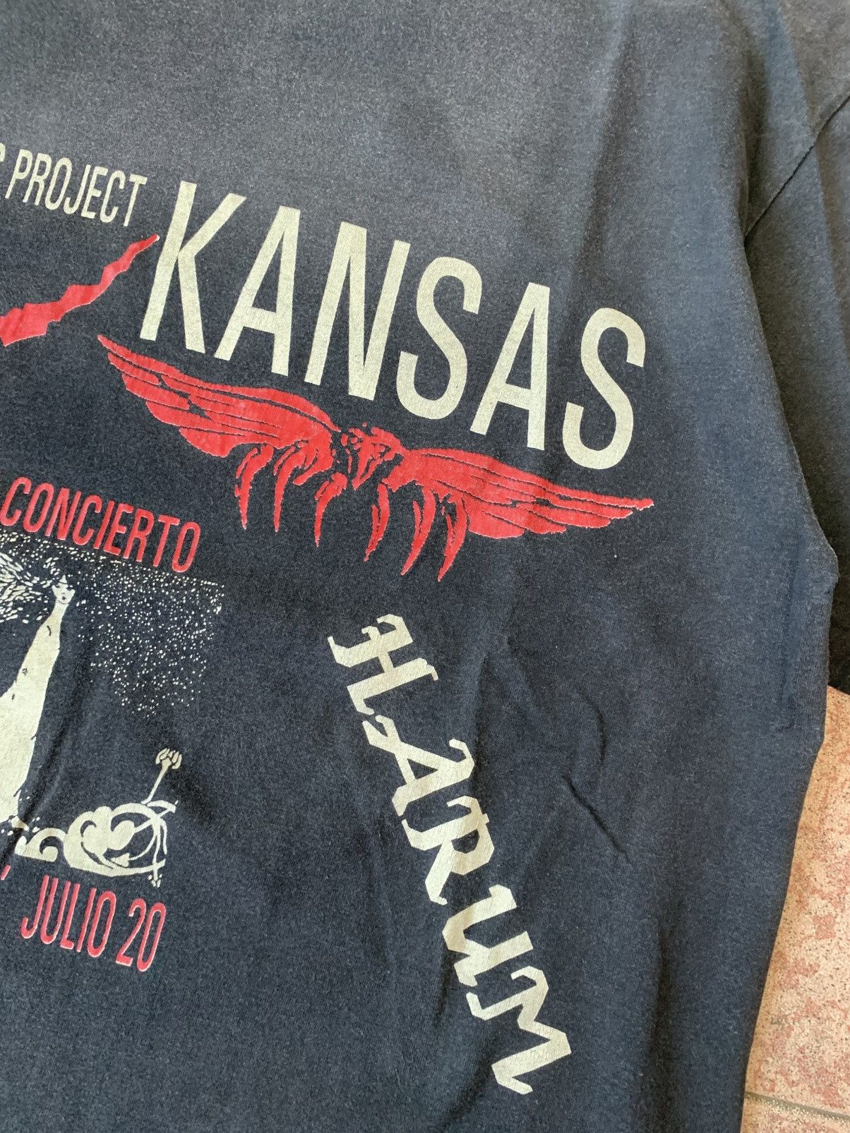 Vintage Vintage Alan Parson Project KANSAS Procol Harum tour tee Size US XL / EU 56 / 4 - 5 Thumbnail