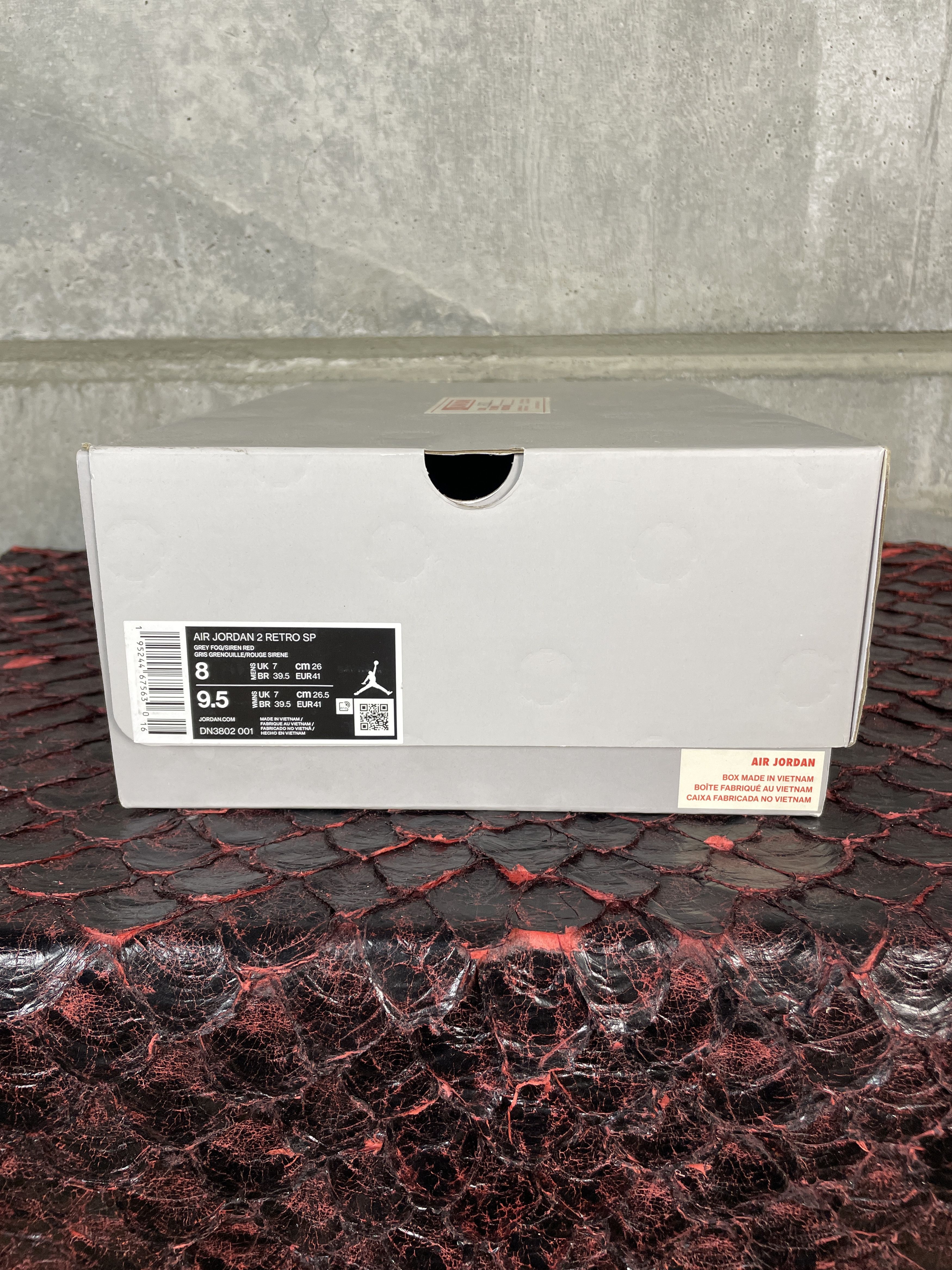 Jordan Brand × Union LA Jordan 2 Retro SP Union Grey Fog Size US 8 / EU 41 - 2 Thumbnail