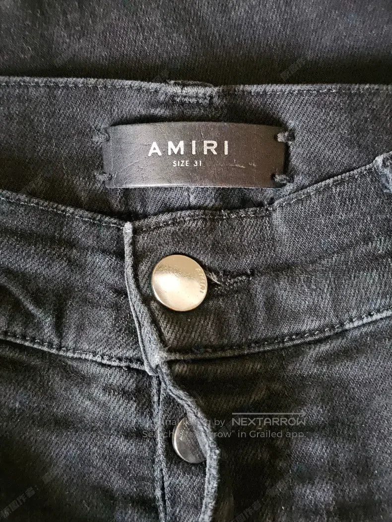 Amiri Amiri Denim Jeans Size US 31 - 5 Thumbnail