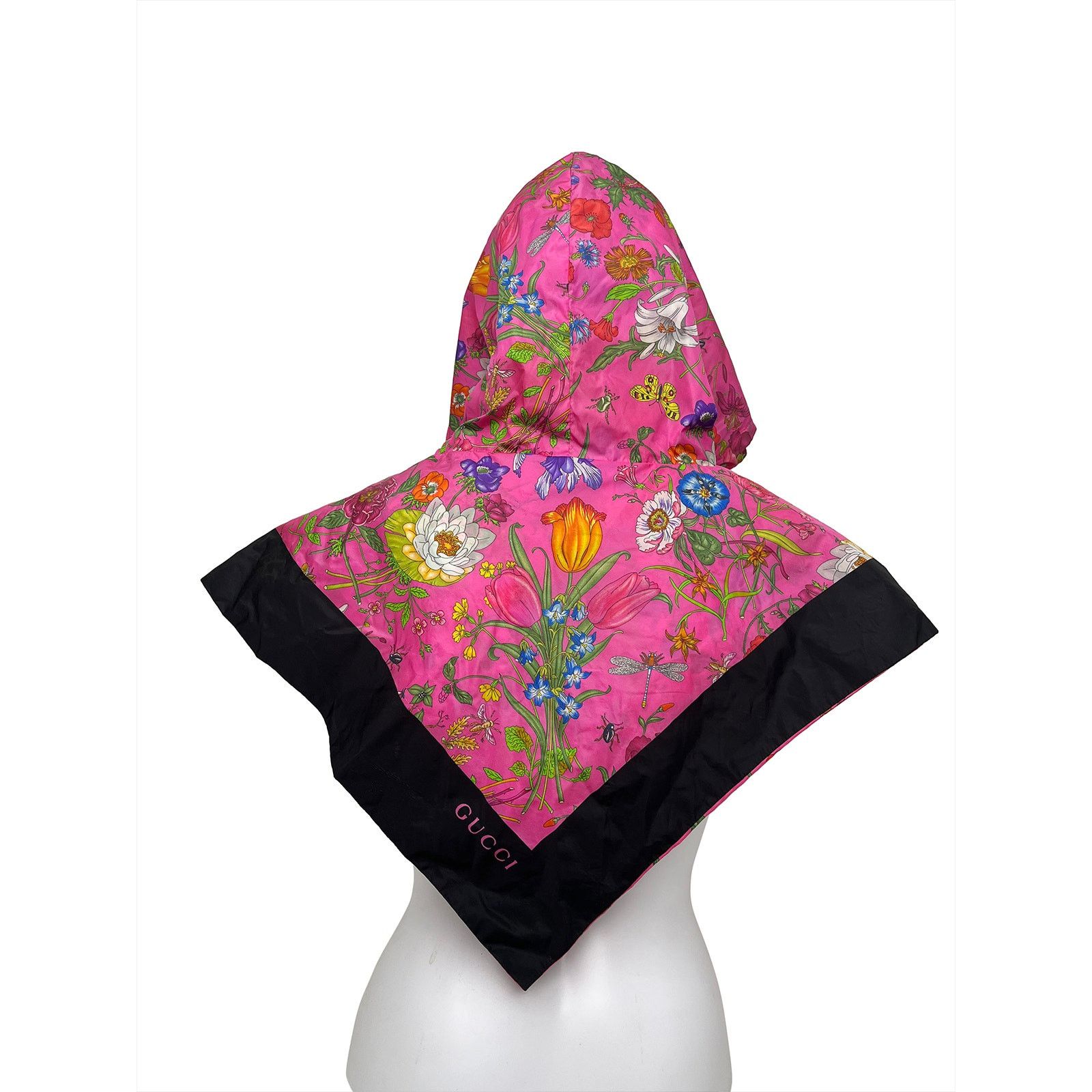 Gucci Floral hood - pink with floral print Size ONE SIZE - 2 Thumbnail