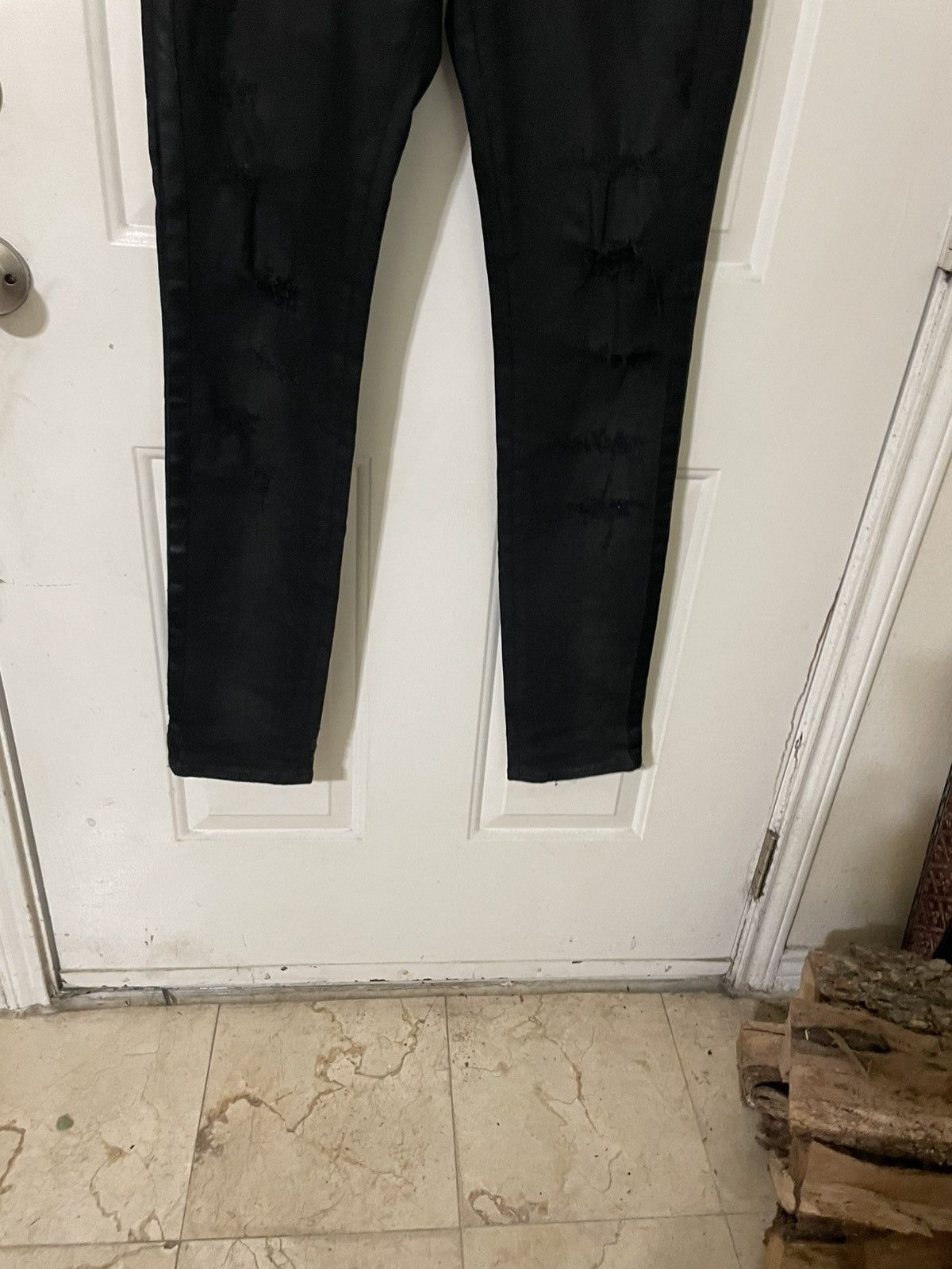 Zadig & Voltaire Dazed Slim Skinny distressed fashion jeans Size US 32 / EU 48 - 4 Thumbnail
