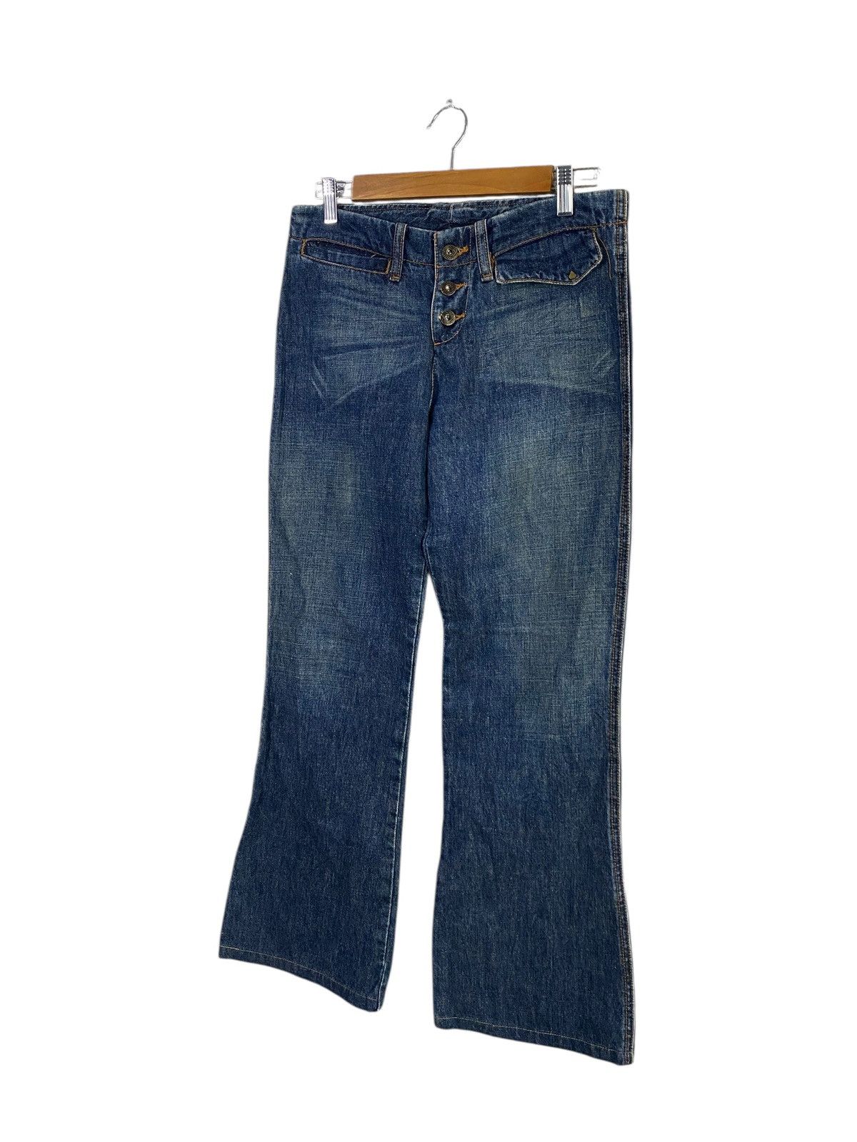 Volcom Vintage 90s volcom flared denim pant Size US 30 / EU 46 - 3 Thumbnail