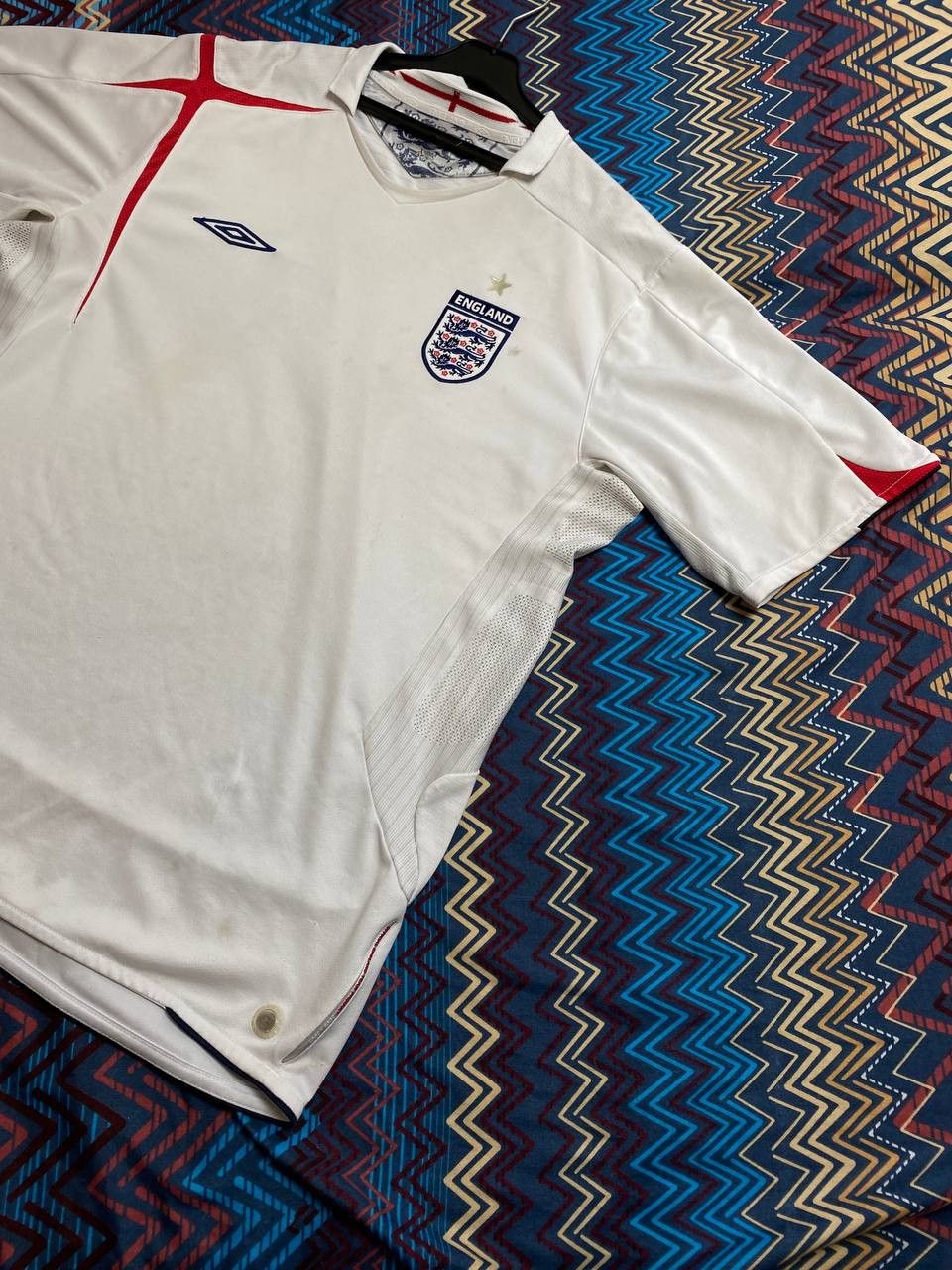 Umbro T-Shirt Umbro Football England logo Jerseys Y2K Vintage Size US XL / EU 56 / 4 - 10 Thumbnail