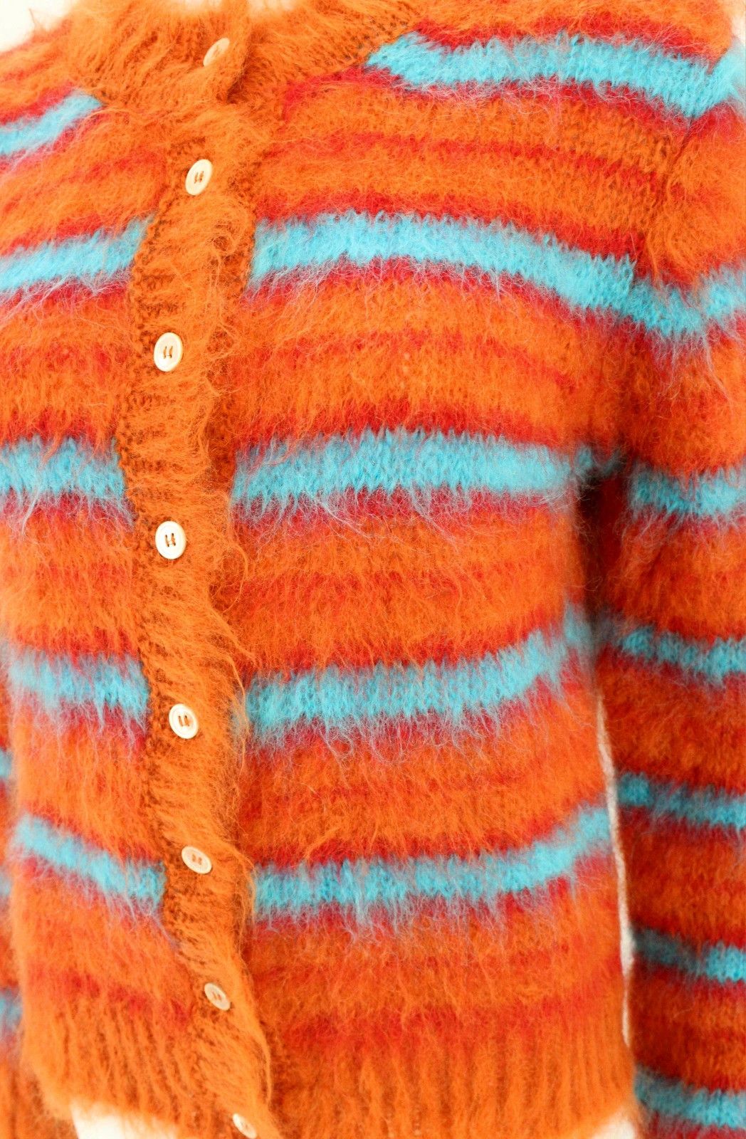 Marni NWT Fuzzy Mohair Cardigan Size M / US 6-8 / IT 42-44 - 8 Thumbnail