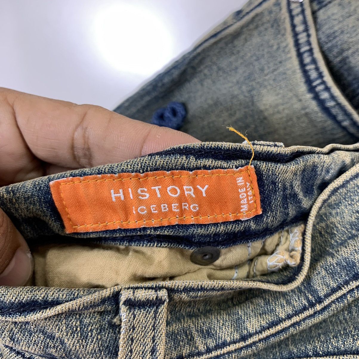 Iceberg VINTAGE ICEBERG HISTORY DENIM WOMEN JEANS Size 27" / US 4 / IT 40 - 10 Thumbnail