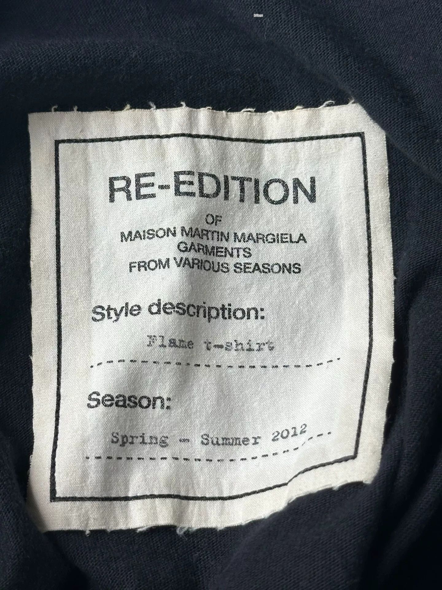 Maison Margiela Maison Martin Margiela Short Sleeve Top Size US S / EU 44-46 / 1 - 2 Thumbnail
