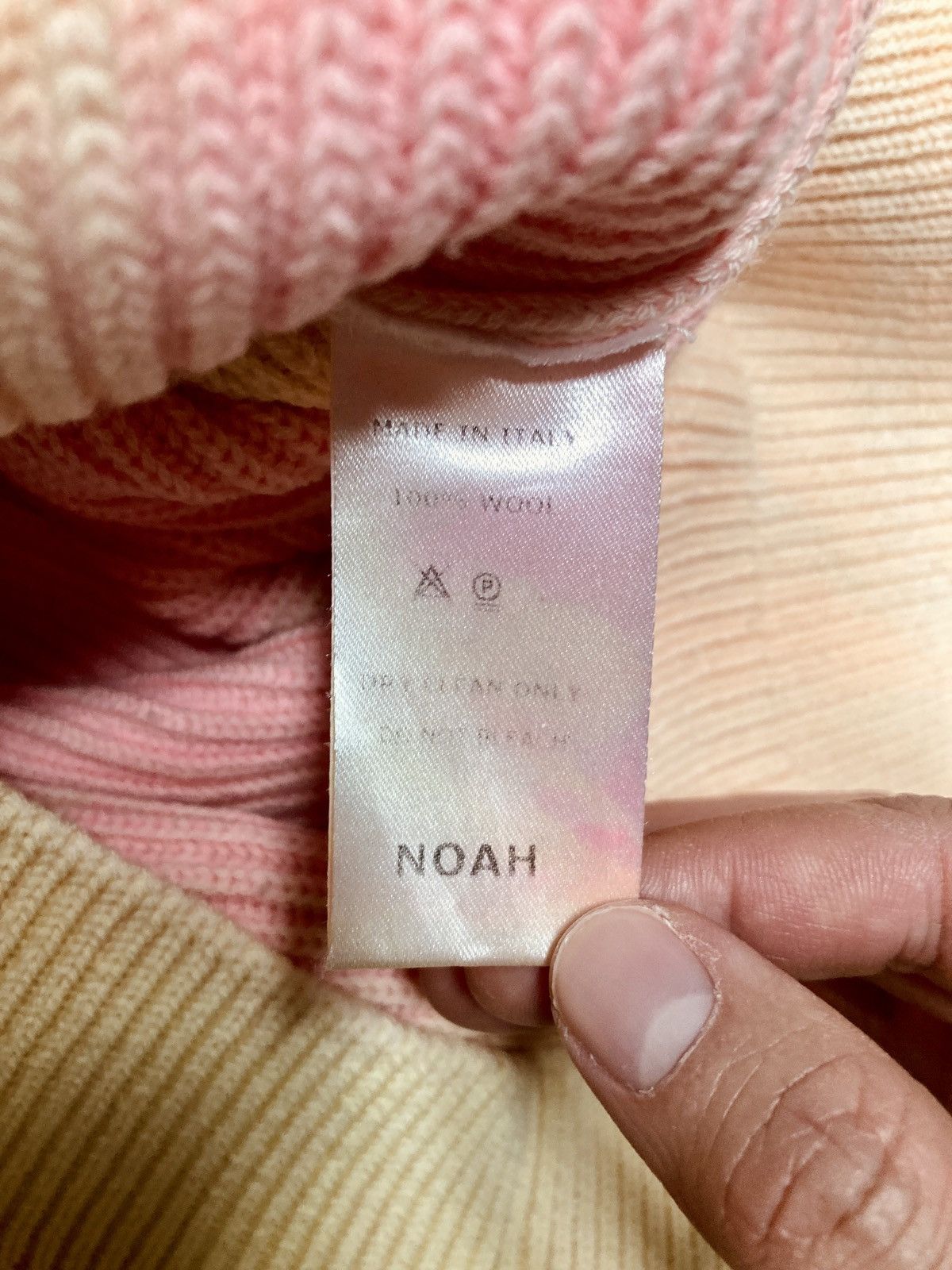 Noah NOAH LUXURY TIE DYE WOOL SWEATER Size US M / EU 48-50 / 2 - 6 Thumbnail