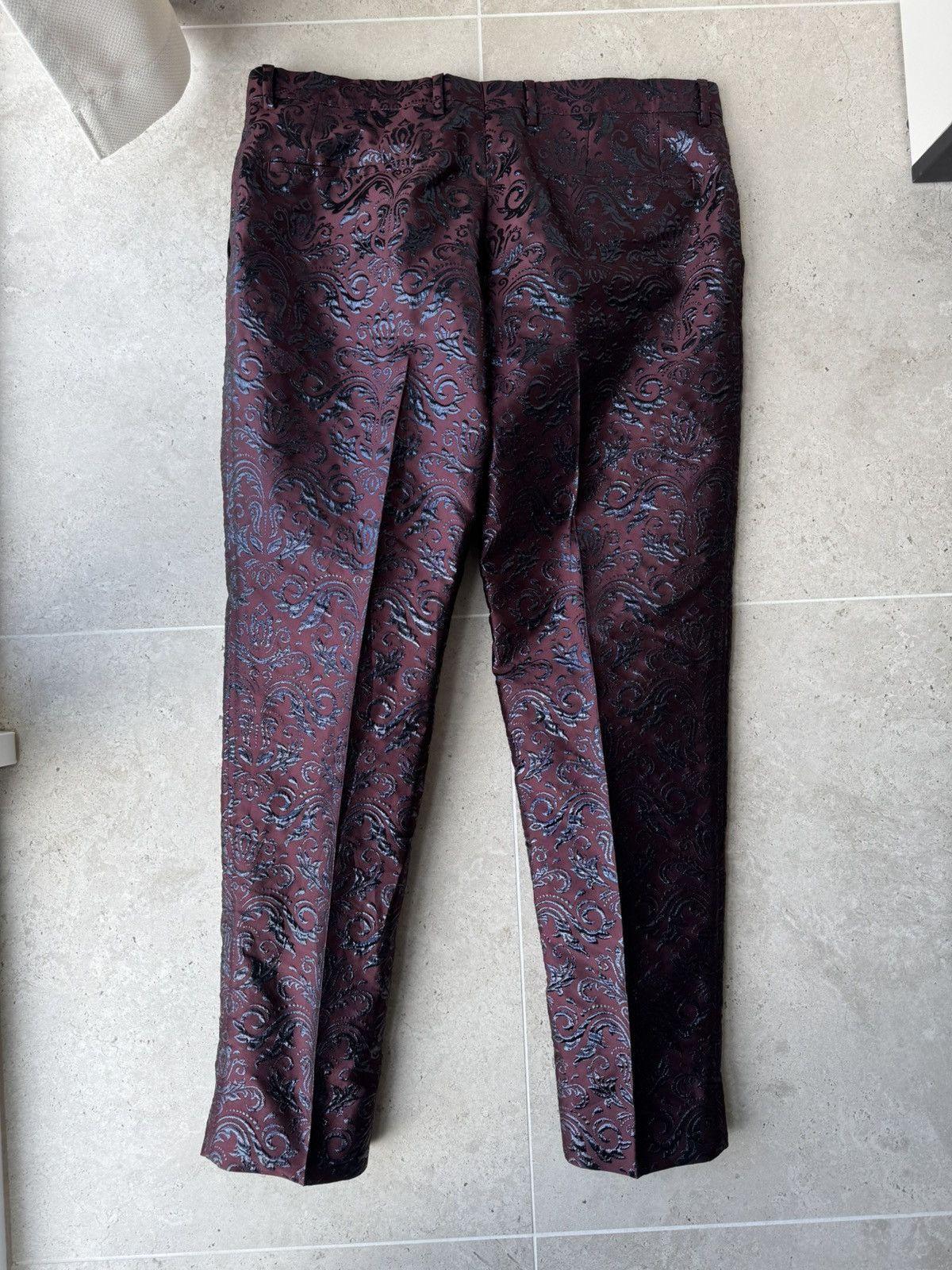 Dolce & Gabbana Dolce Gabbana Jacquard trousers Size US 38 / EU 54 - 2 Thumbnail