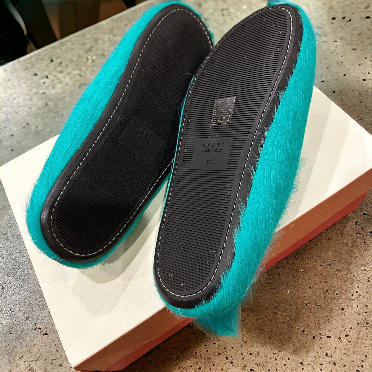 Marni Marni Mules Turquoise Size US 9 / EU 42 - 3 Thumbnail