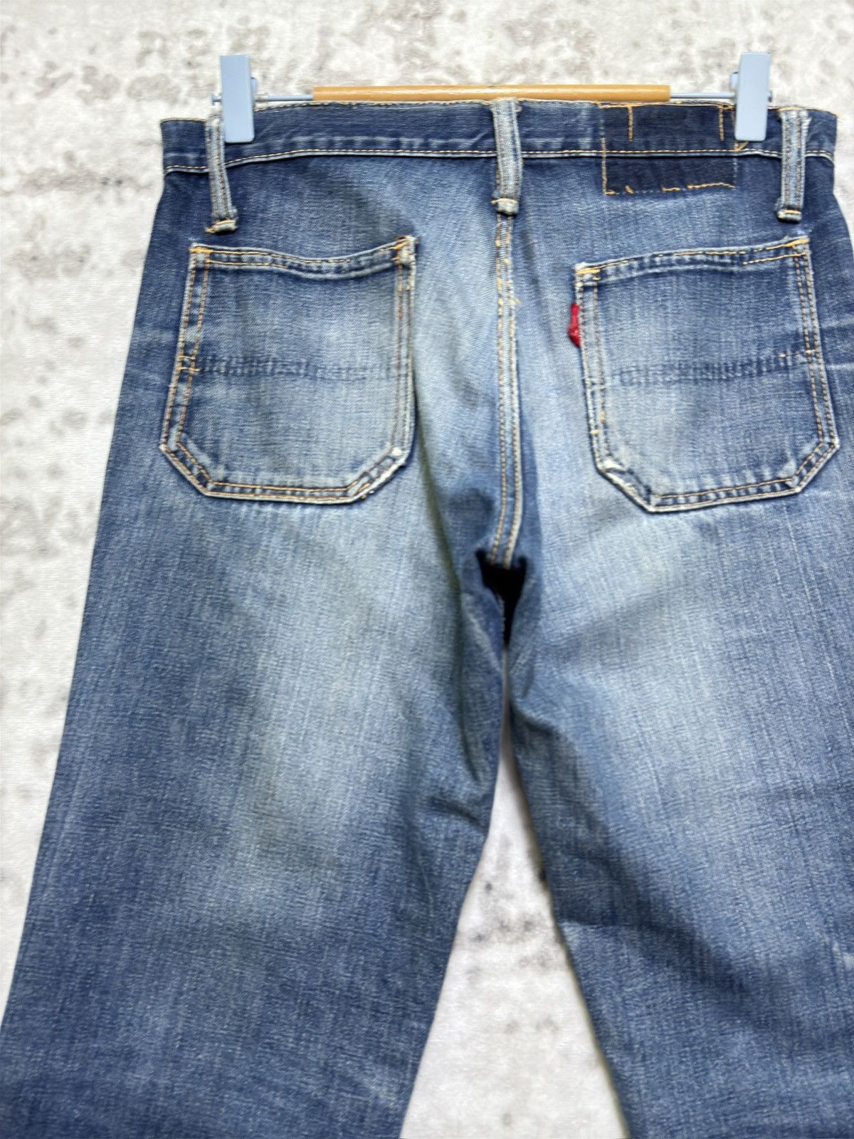 Big John Vintage Big John Distressed Talon Zip Release Hem Boot Cut Size US 30 / EU 46 - 11 Thumbnail