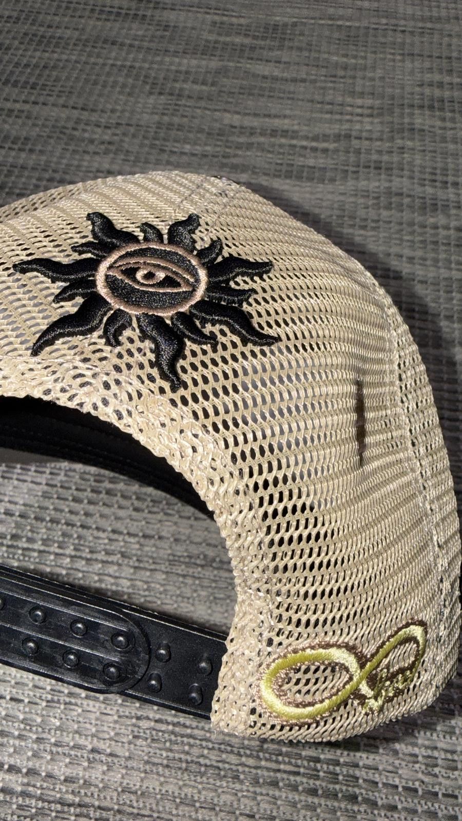 Godspeed Godspeed Bone/Blue/Orange Forever Trucker Hat Size ONE SIZE - 3 Thumbnail