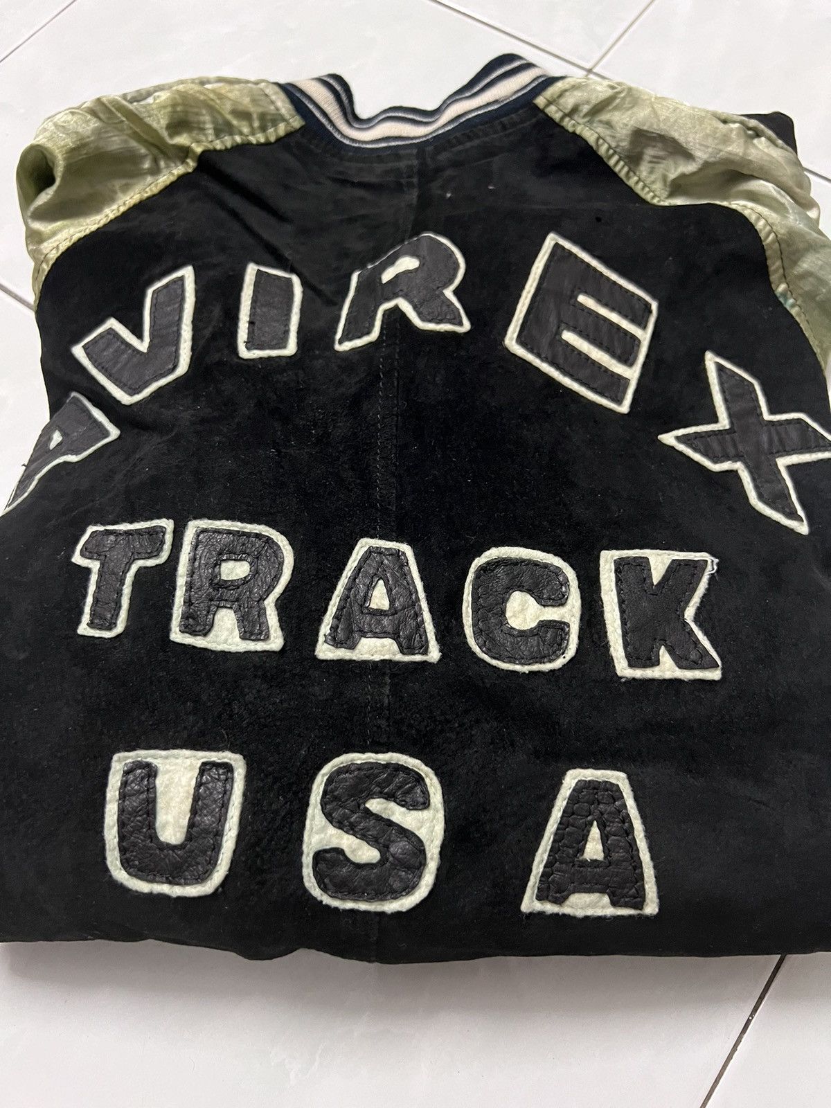 Avirex RARE‼️ Avirex Track Usa Bombers Jackets Size US L / EU 52-54 / 3 - 1 Thumbnail