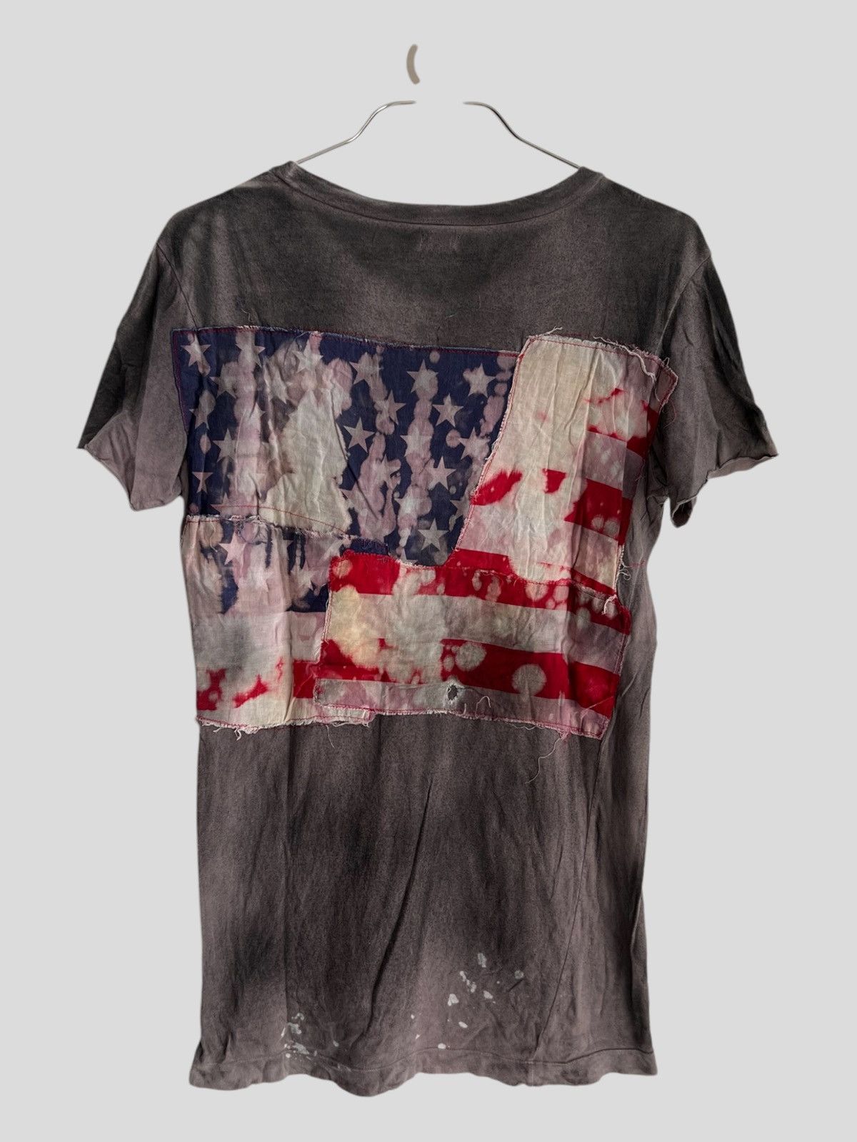 Le Grande Bleu (L.G.B.) Le Grand Bleu LGB 🇺🇸 Flag Handwork Tie Dyed Runway S/S Shirt Size US S / EU 44-46 / 1 - 2 Thumbnail